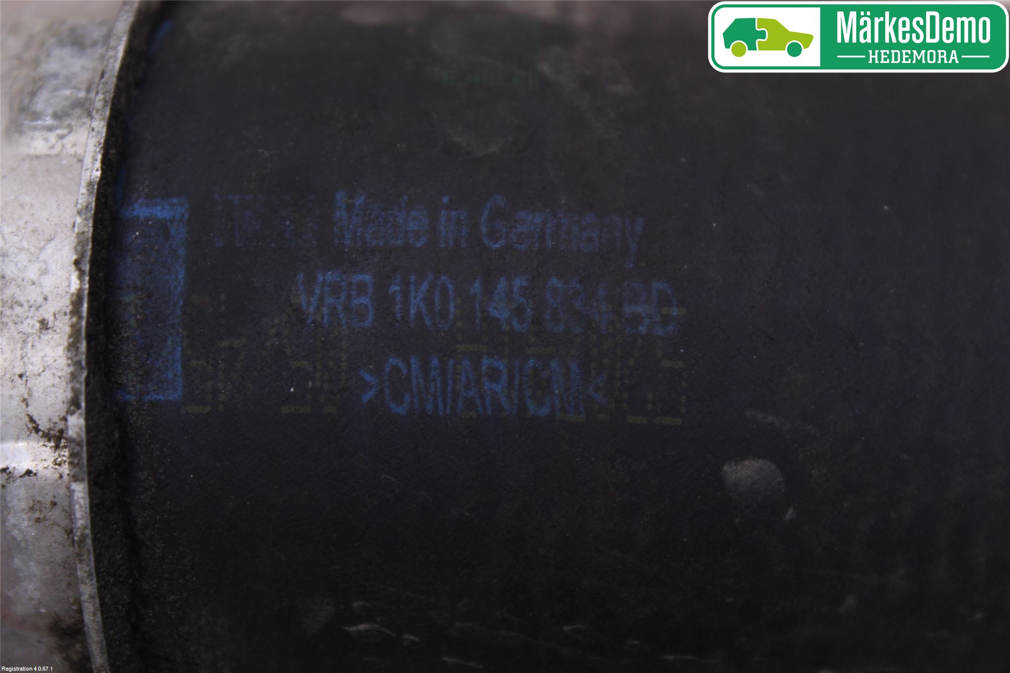 Volkswagen VW SCIROCCO 09-17 Laddluft-Intercoolerrör