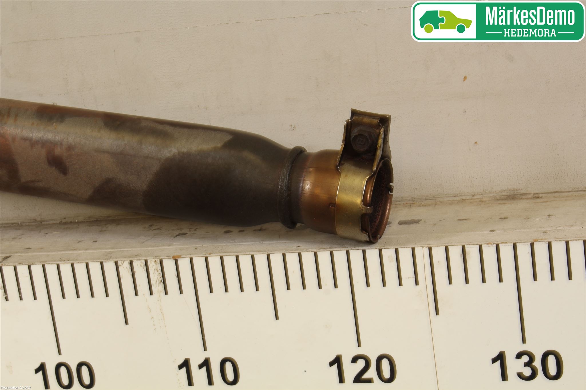 Snöskoter YAMAHA Avgasrör Främre-Mitt-Bak