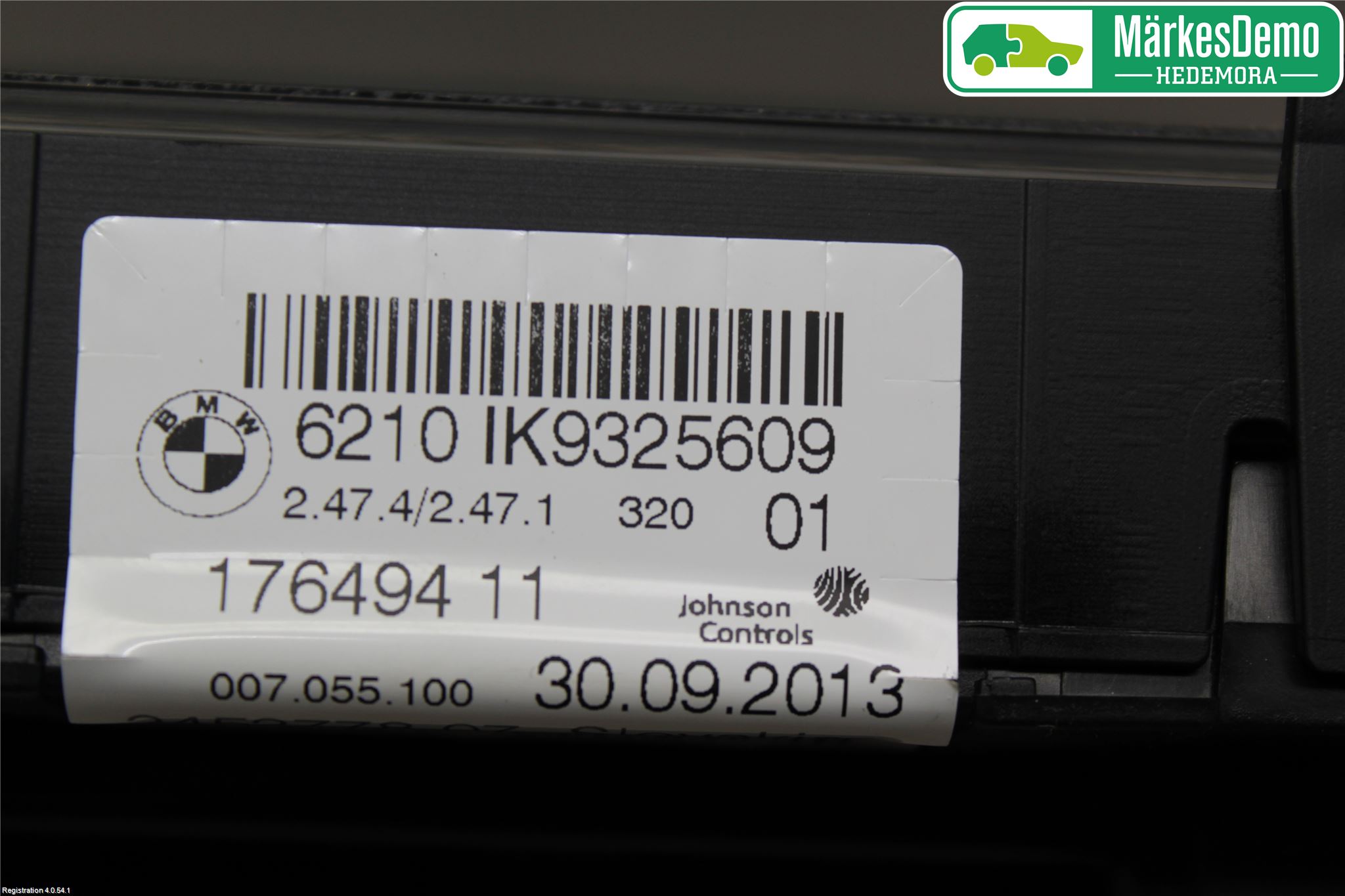BMW 3 F30/F31/F80 12-19 Instrument Komb