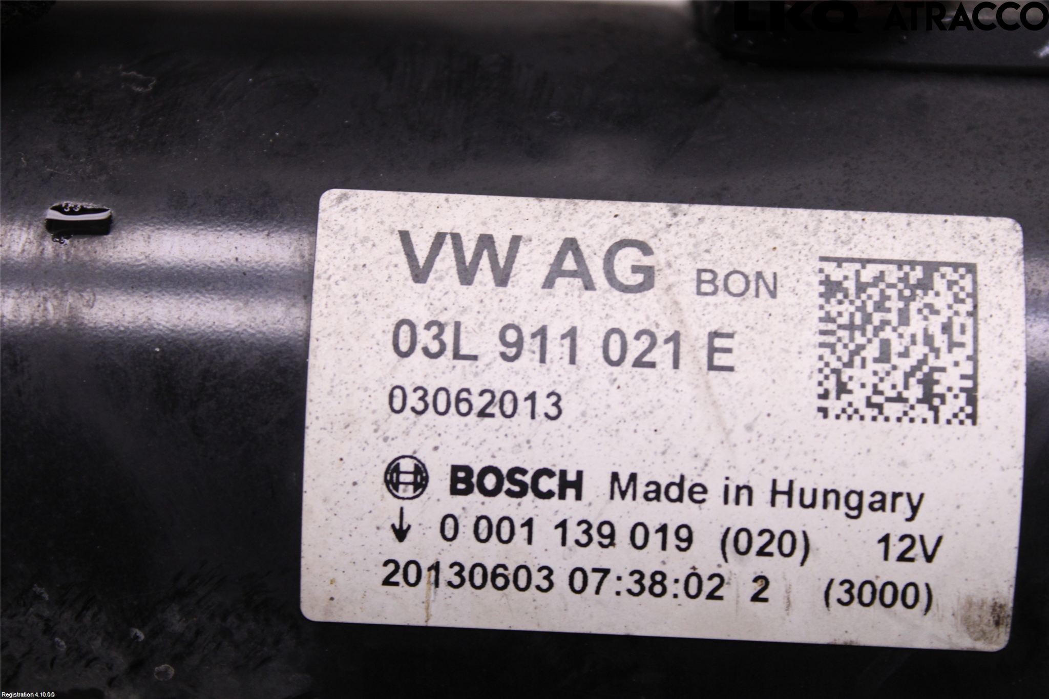 Audi A4 12-15 Startmotor Diesel