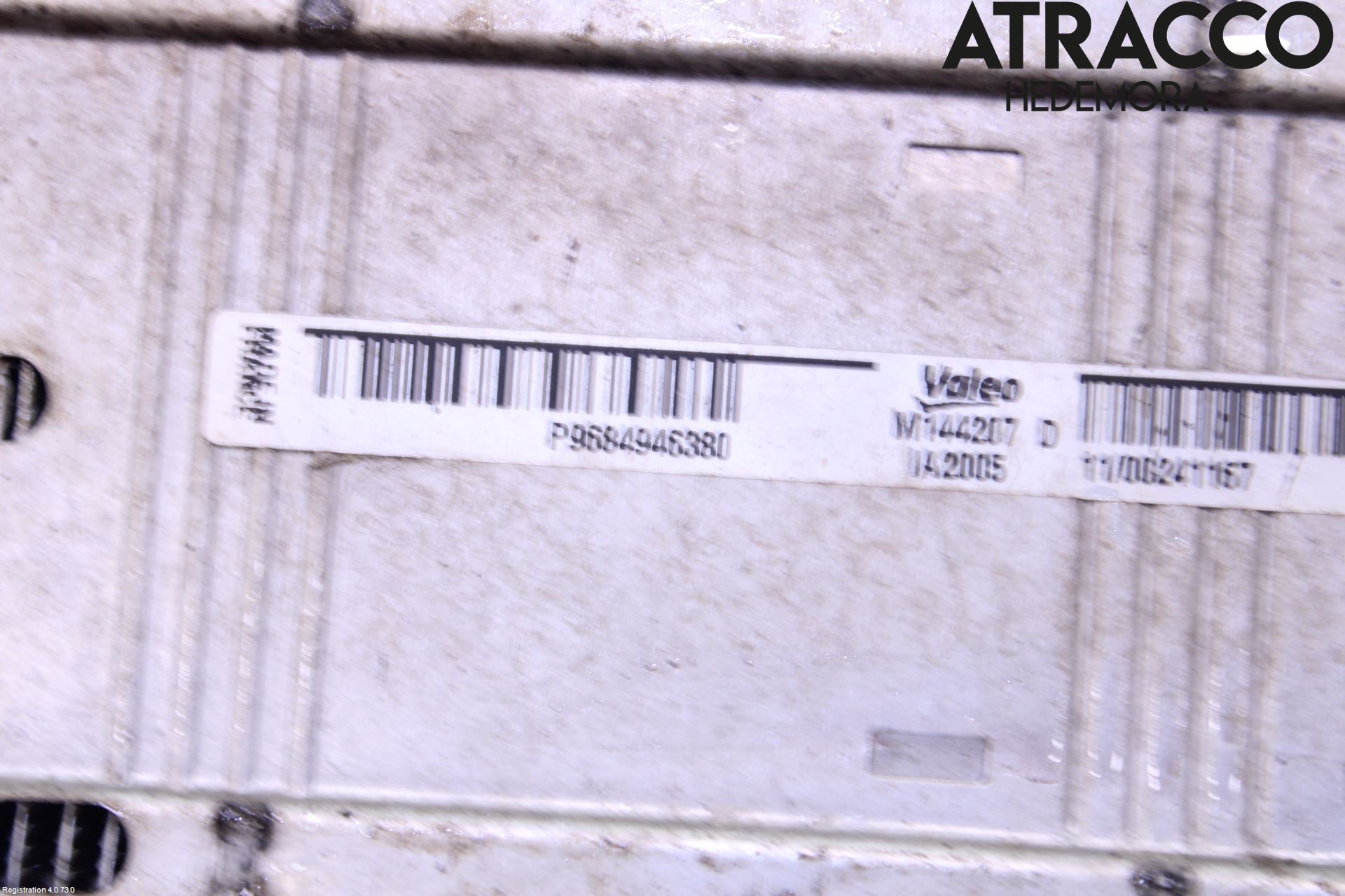 Peugeot 508 11-18 Laddluft-Intercooler Kyl