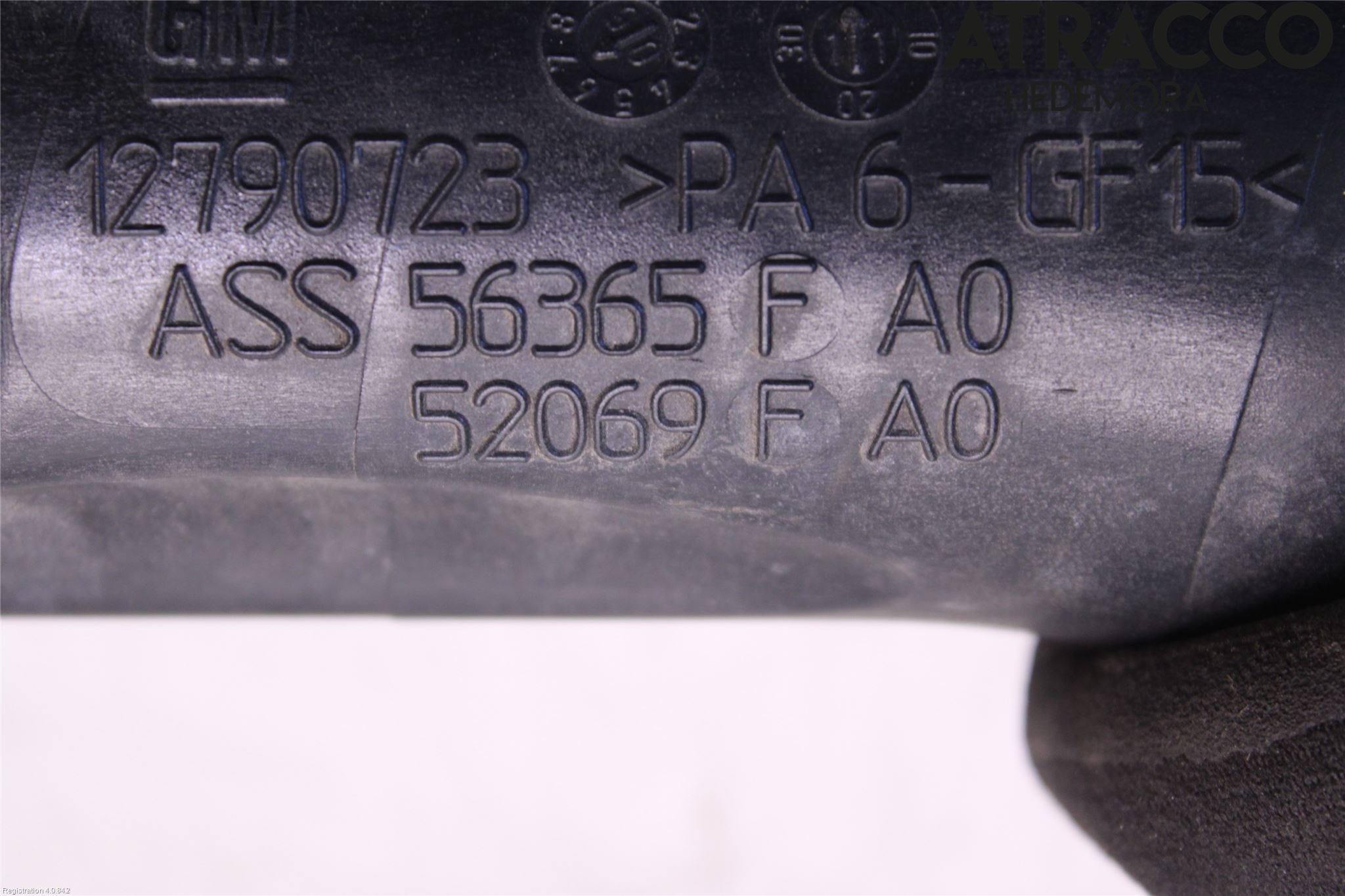 Saab 9-3 VER 2 Laddluft-Intercoolerrör