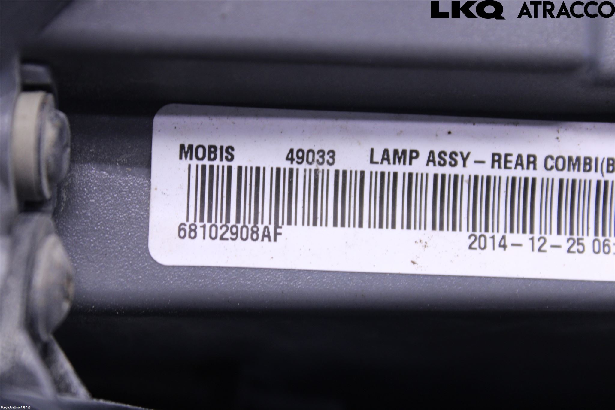 Jeep CHEROKEE Bakljus Höger