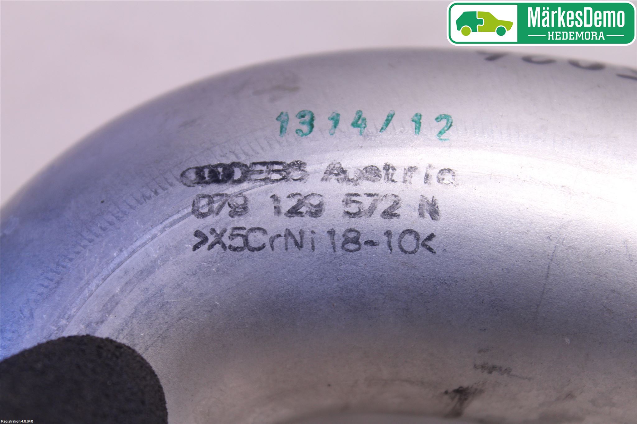 Audi A6/S6 4G 11-18 Laddluft-Intercoolerrör