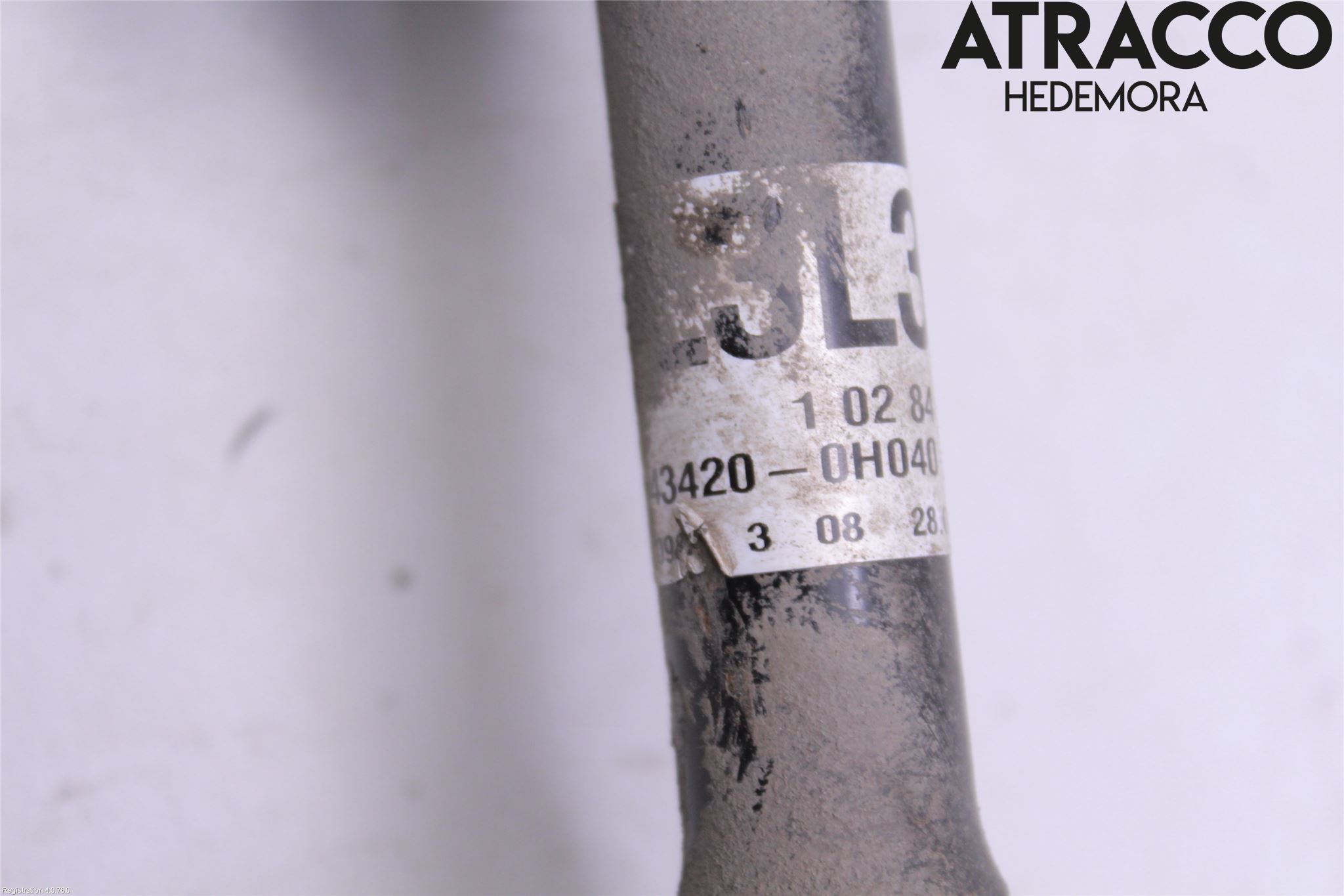 Toyota AYGO 15-21 Drivaxel Fram Vänster