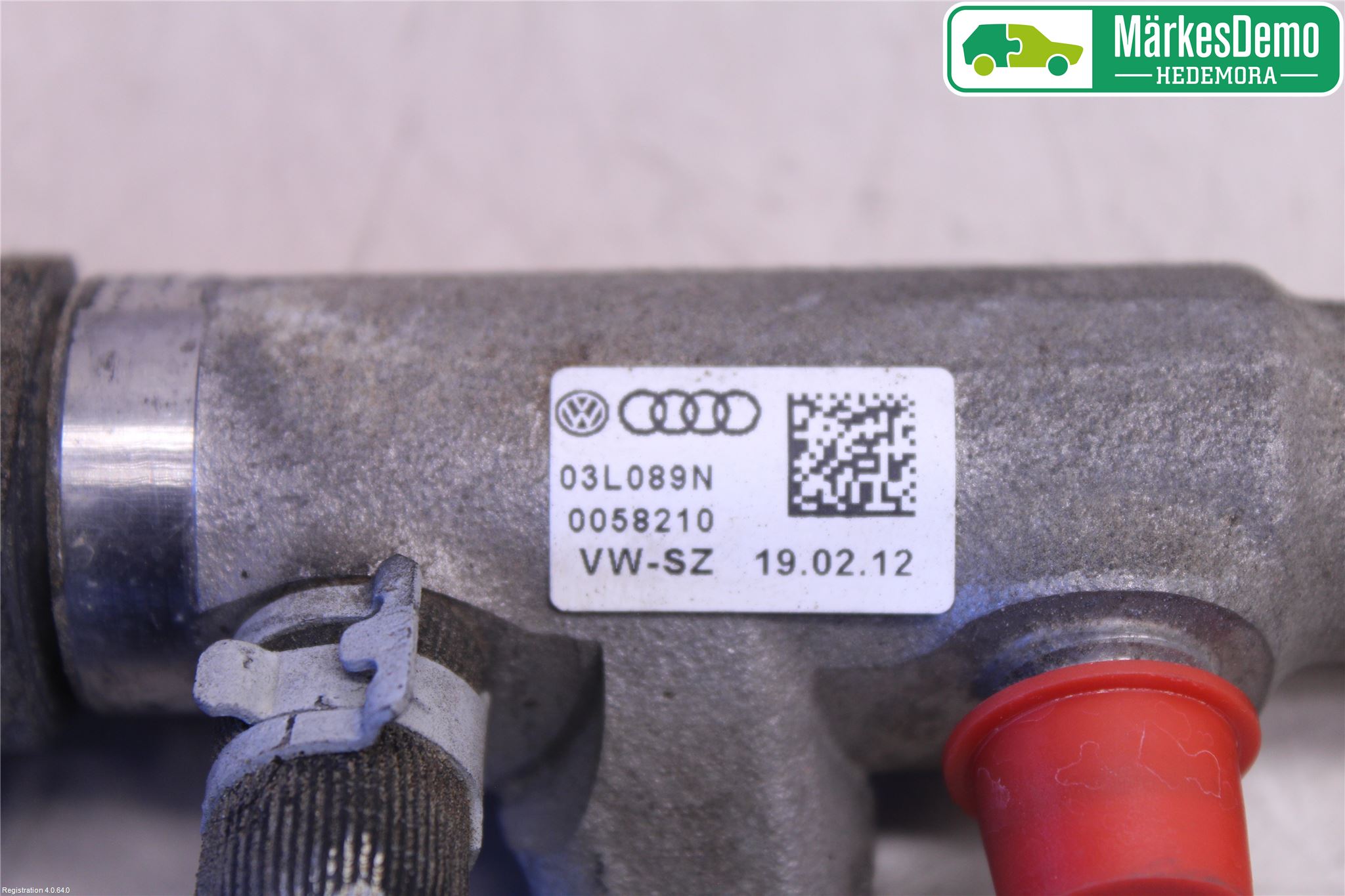 Volkswagen VW PASSAT 11-14 Injspridarrör