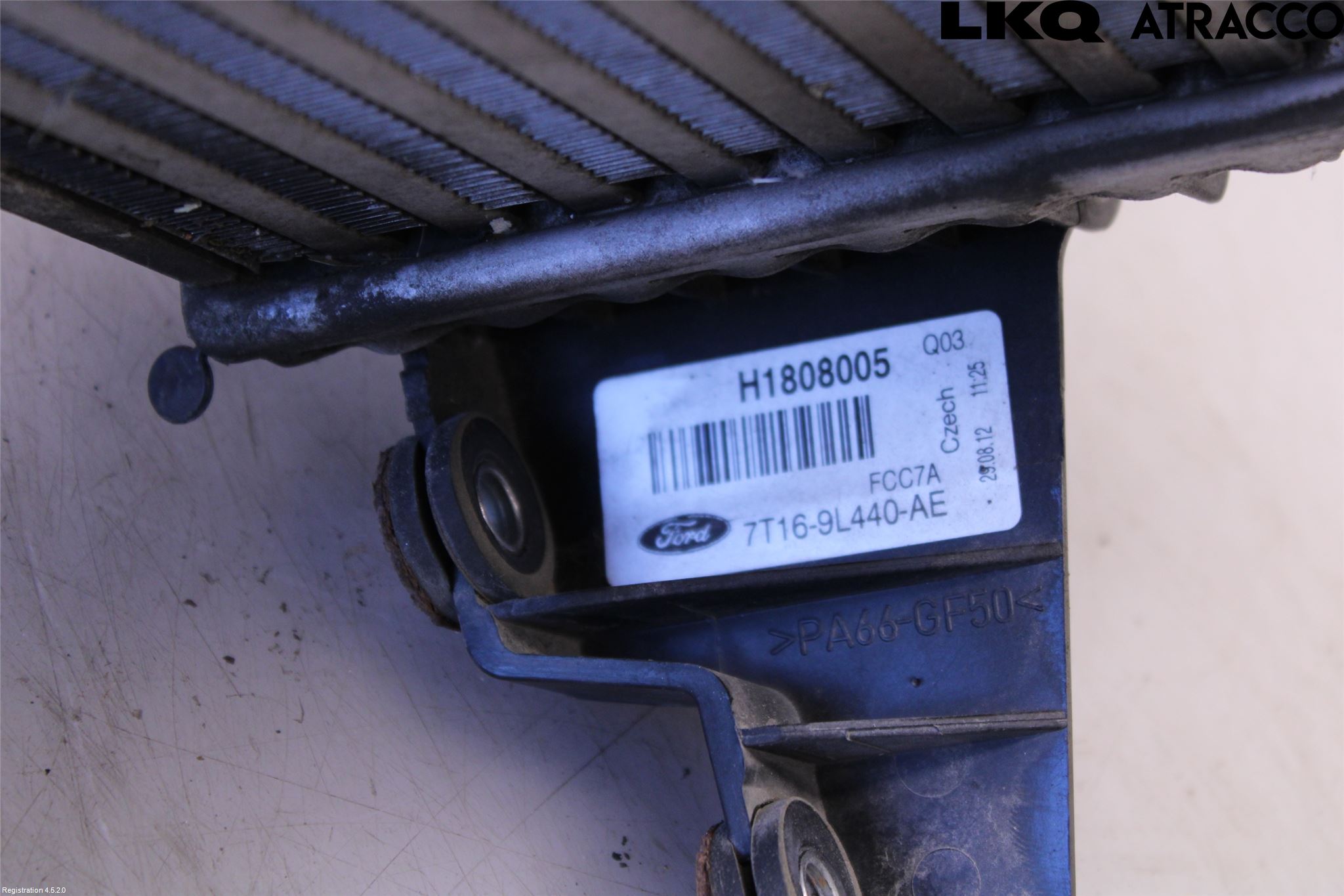 Ford TRANSIT CONNECT 09-13 Laddluft-Intercooler Kyl