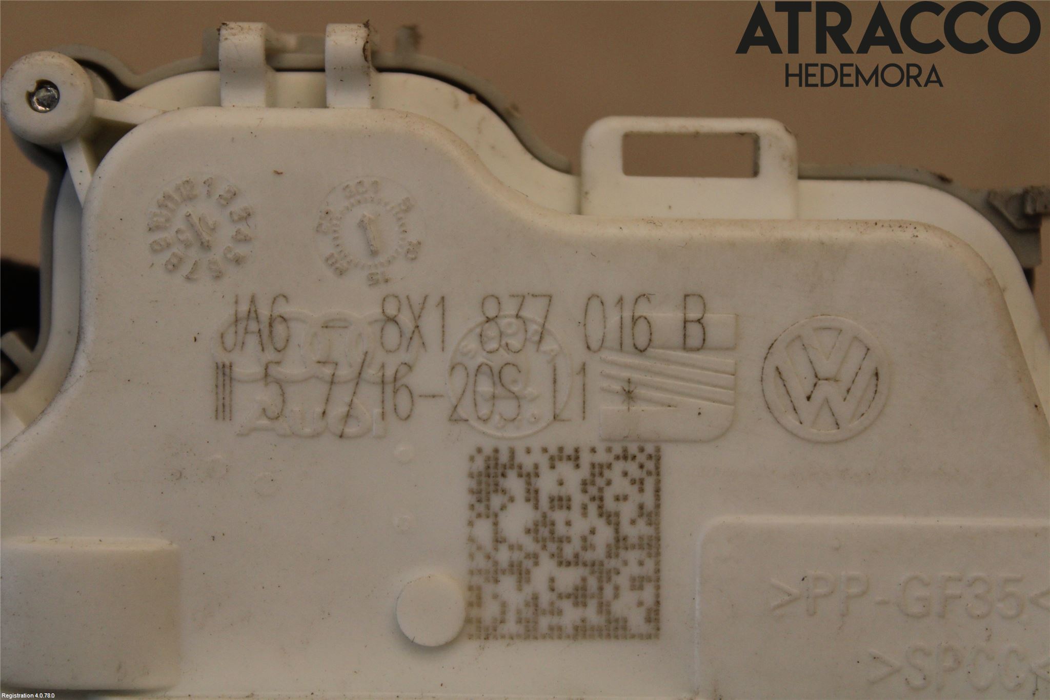 Audi A4/S4 B9 16-19 Låskista-Dörrlås