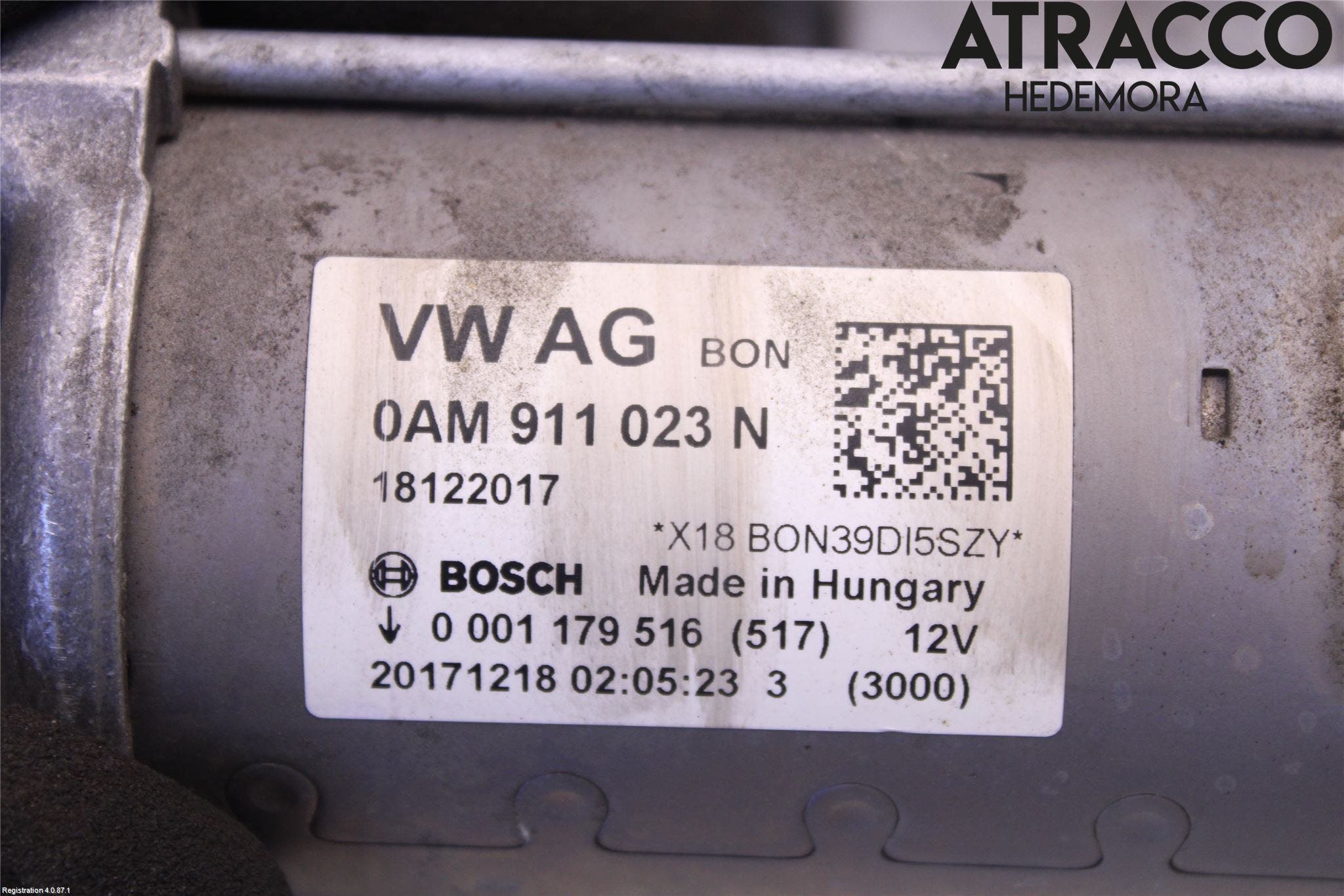 Volkswagen VW GOLF / E-GOLF VII 13-20 Startmotor