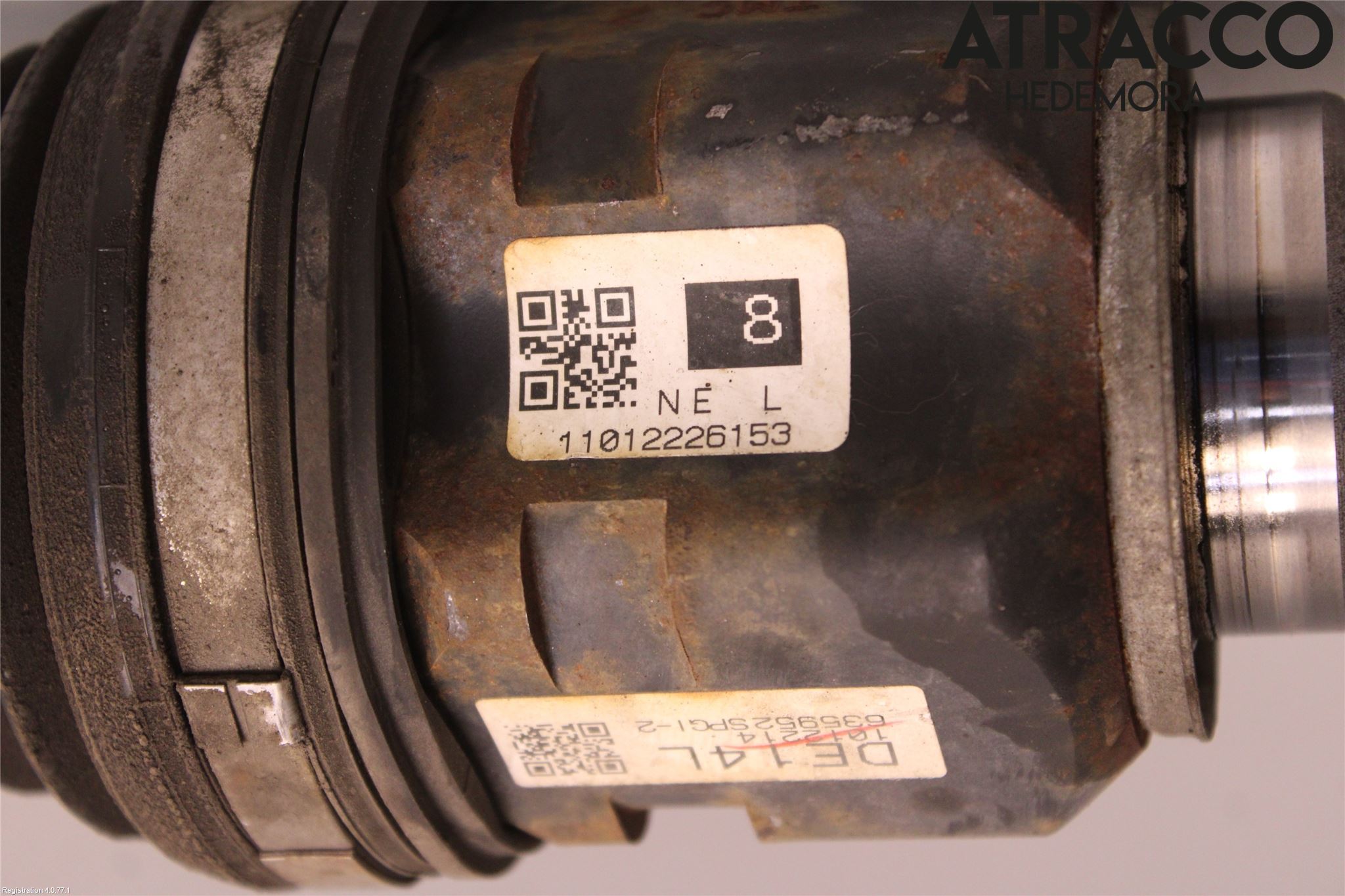 Toyota AURIS 10-12 Drivaxel Fram Vänster