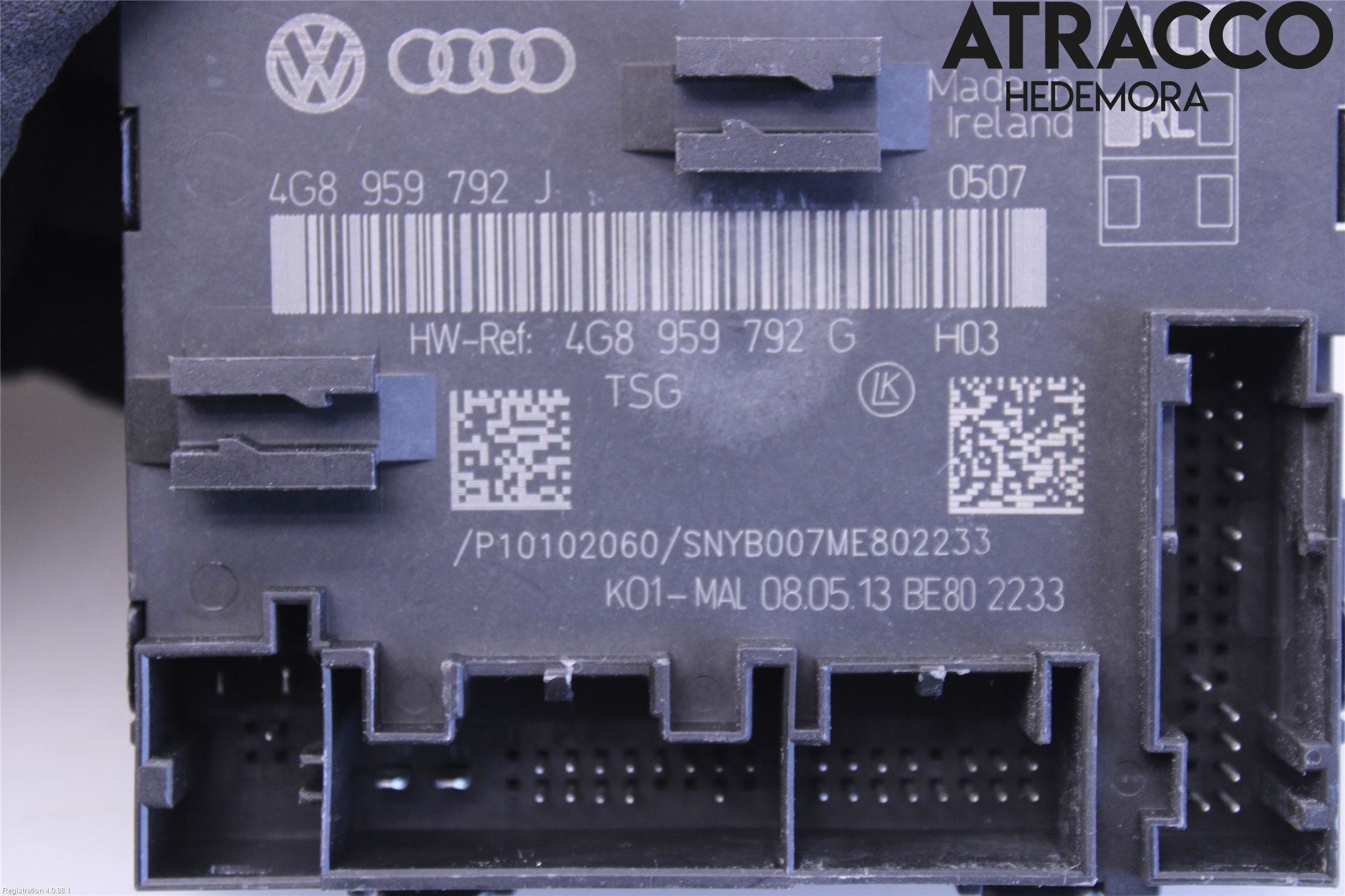 Audi A6/S6 4G 11-18 Styrenhet Dörr