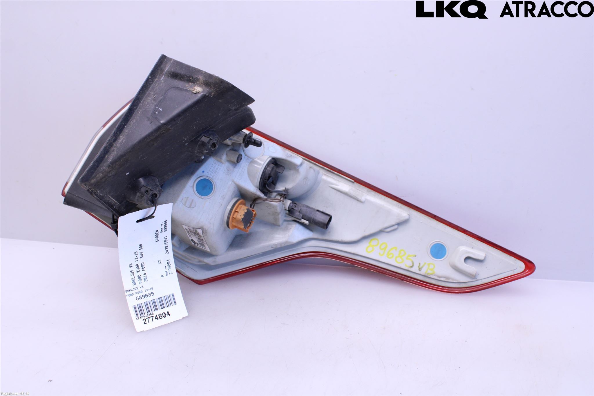 Ford KUGA 13-16 Bakljus Vänster