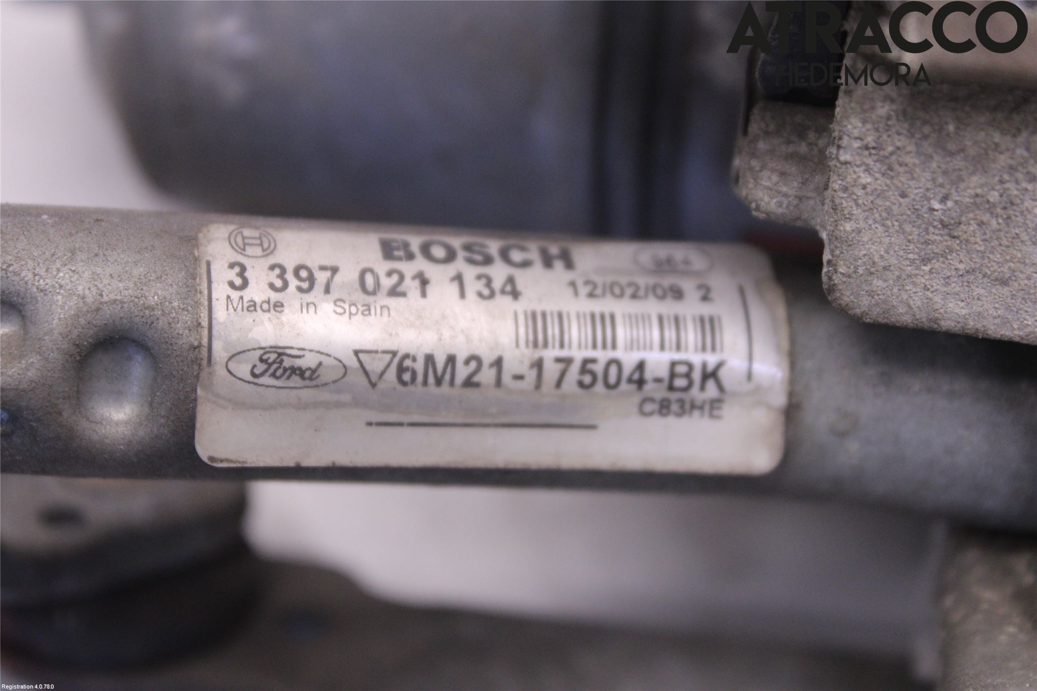 Ford S-MAX 06-15 Torkarmotor Vindruta