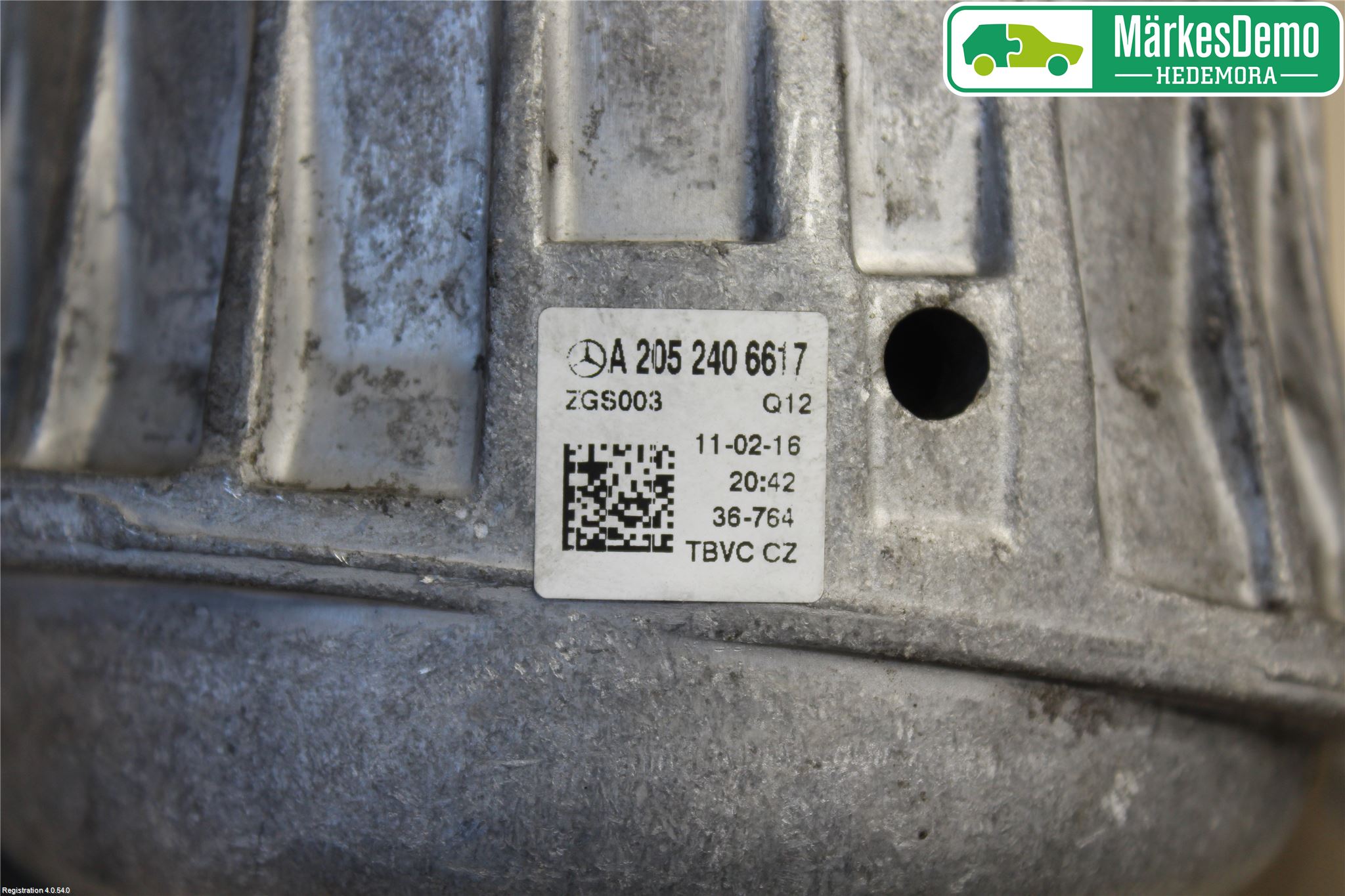Mercedes-Benz MB C-KLASS (W205) 14-21 Motorkudde