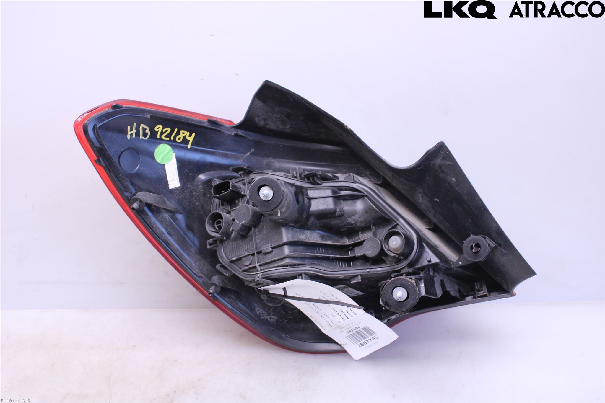 Opel CORSA E 15-19 Bakljus Vänster