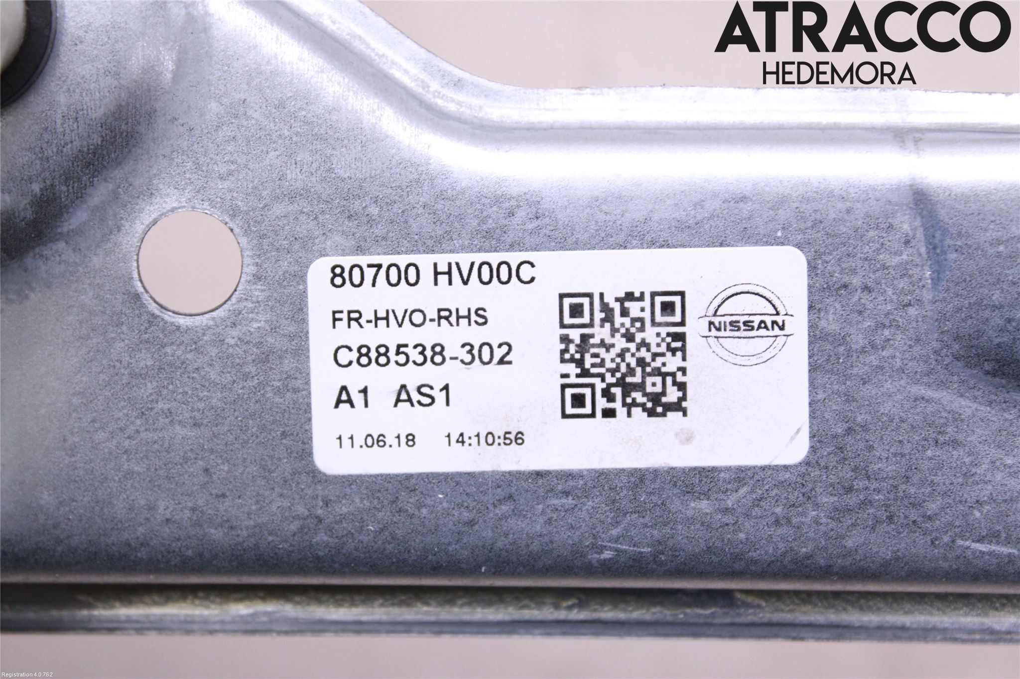 Nissan QASHQAI 17-21 Fönsterhiss El Kompl