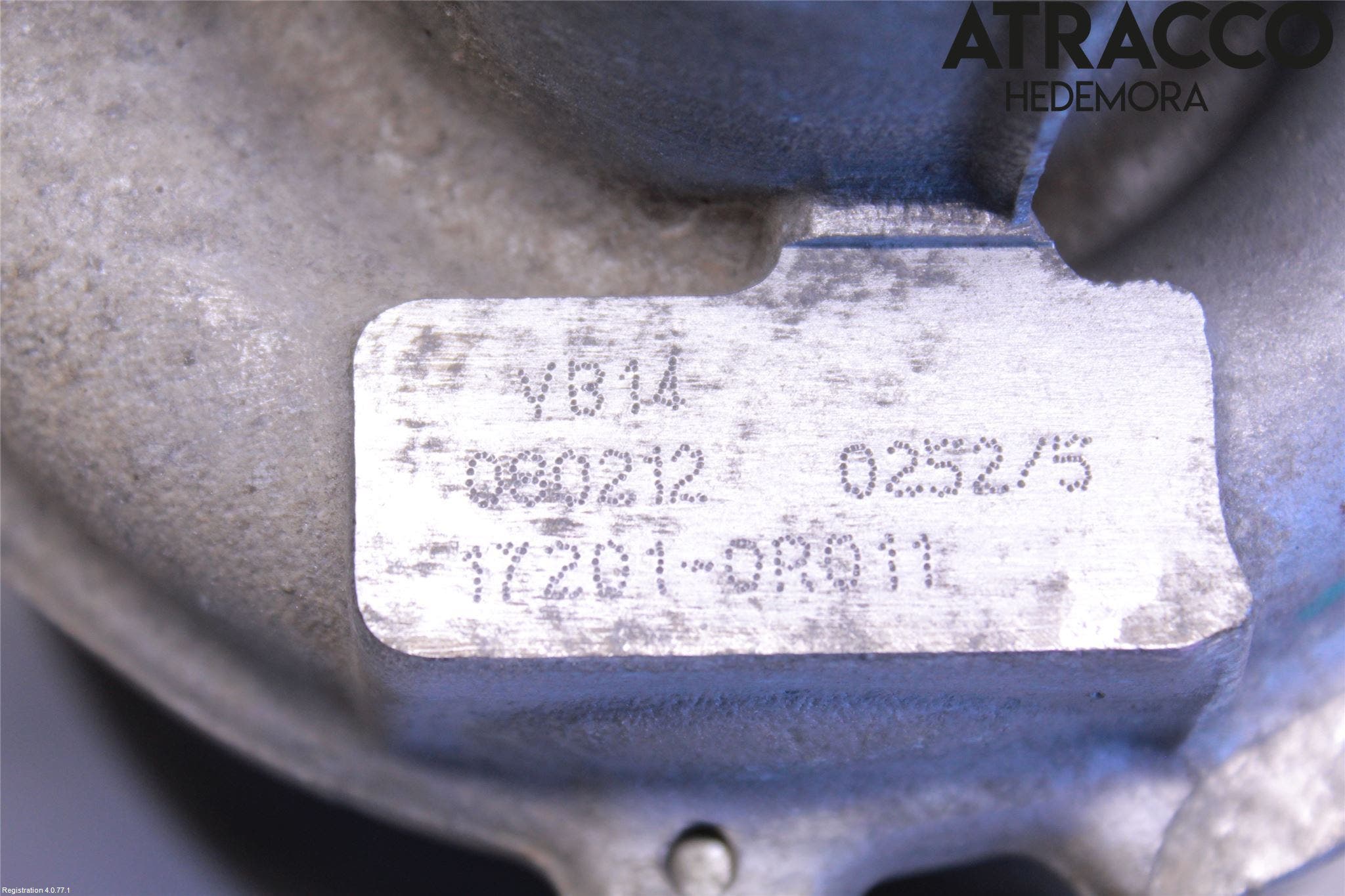 Toyota COROLLA VERSO 08-09 Turboaggregat
