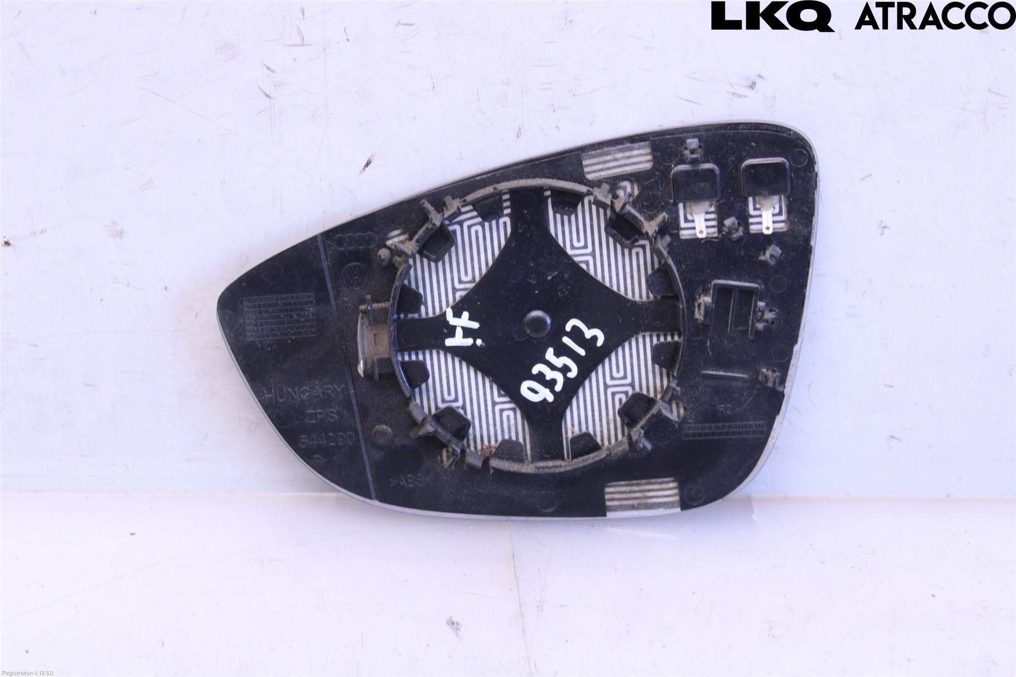 Volkswagen VW PASSAT 11-14 Spegelglas Hö