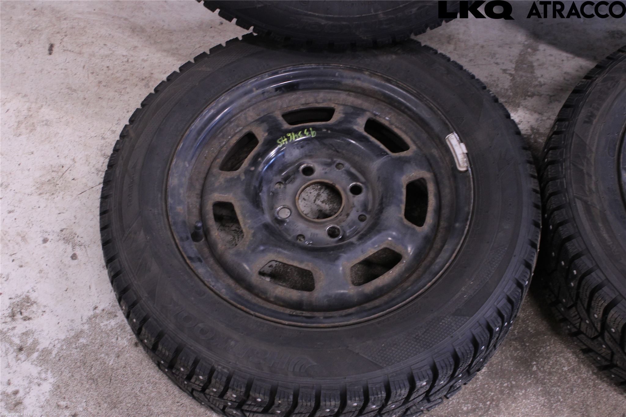 Seat CORDOBA 94-99 Vinterdäck Plåtfälg 4St