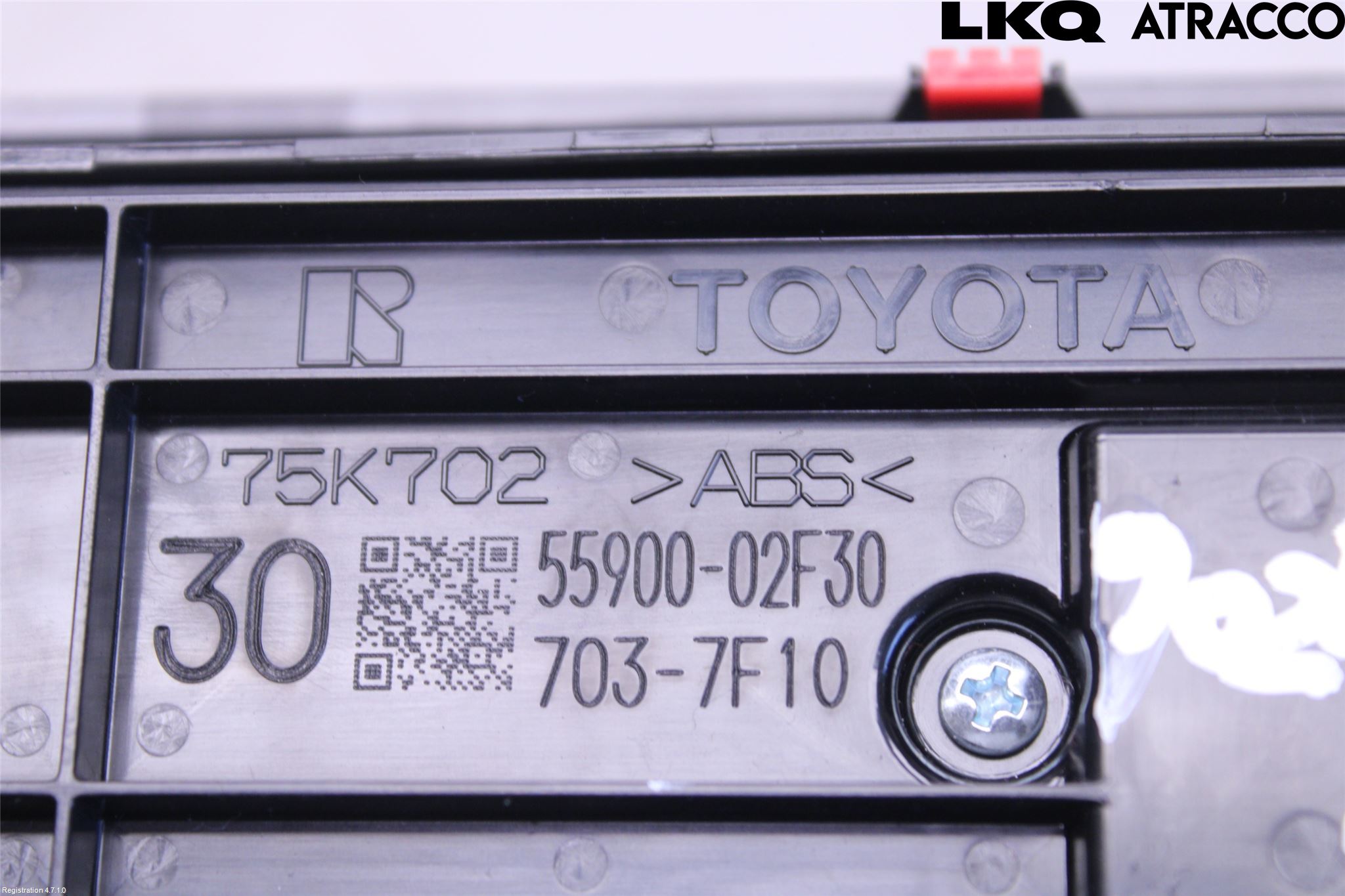 Toyota COROLLA 19- Ac Styrenhet Ac Manöveren
