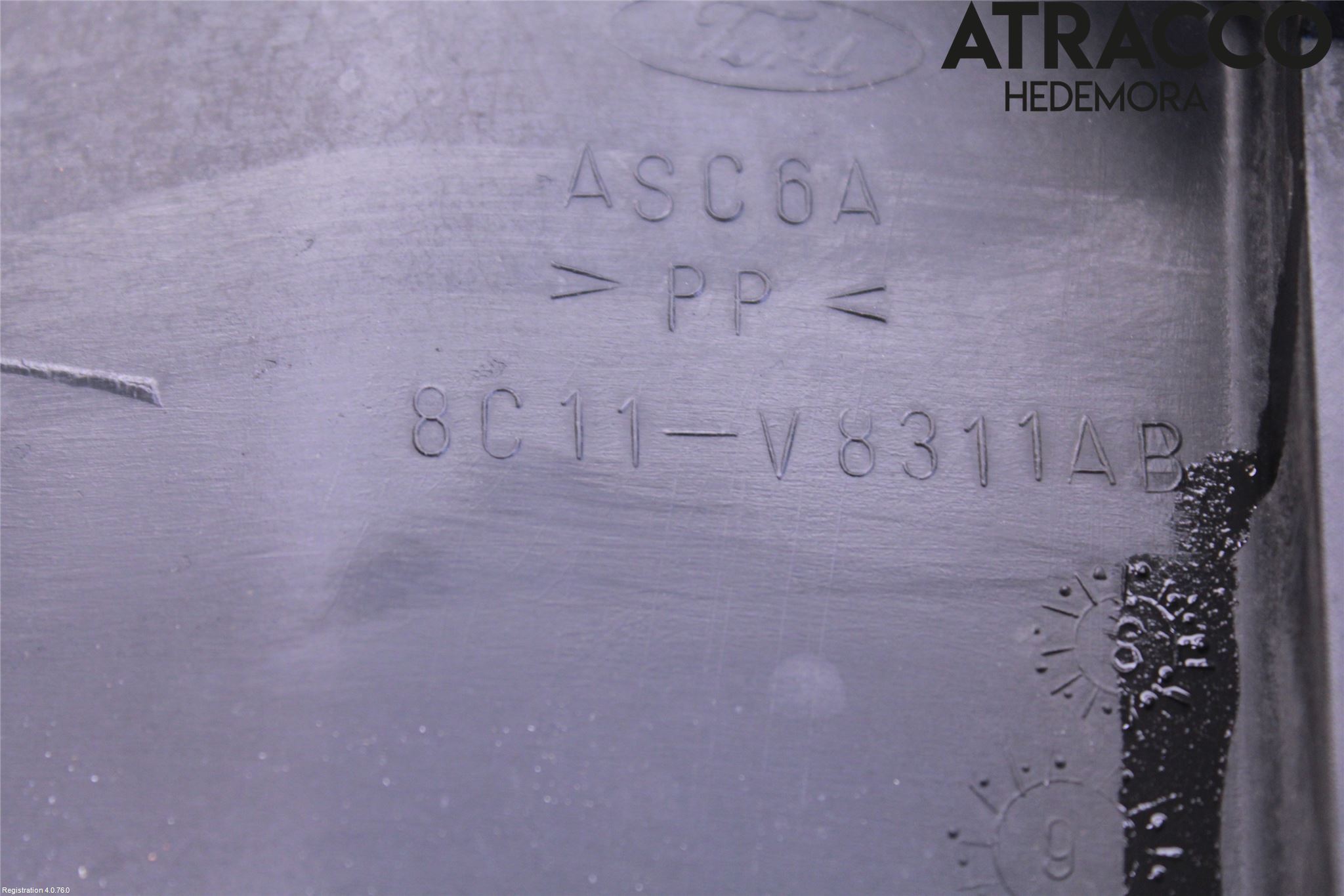 Ford TRANSIT    06-13 Deflektor Plåt-Plast Kylning