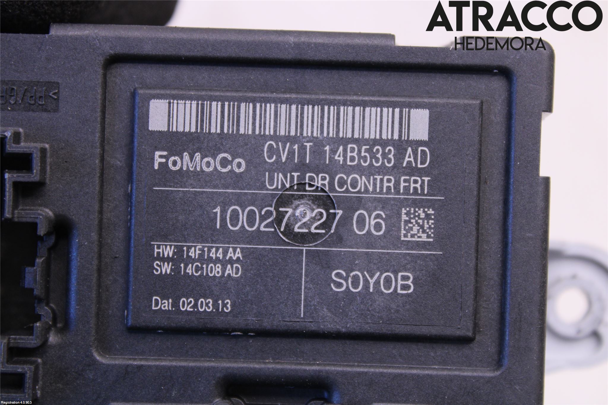 Ford FIESTA 13-17 Styrenhet Dörr