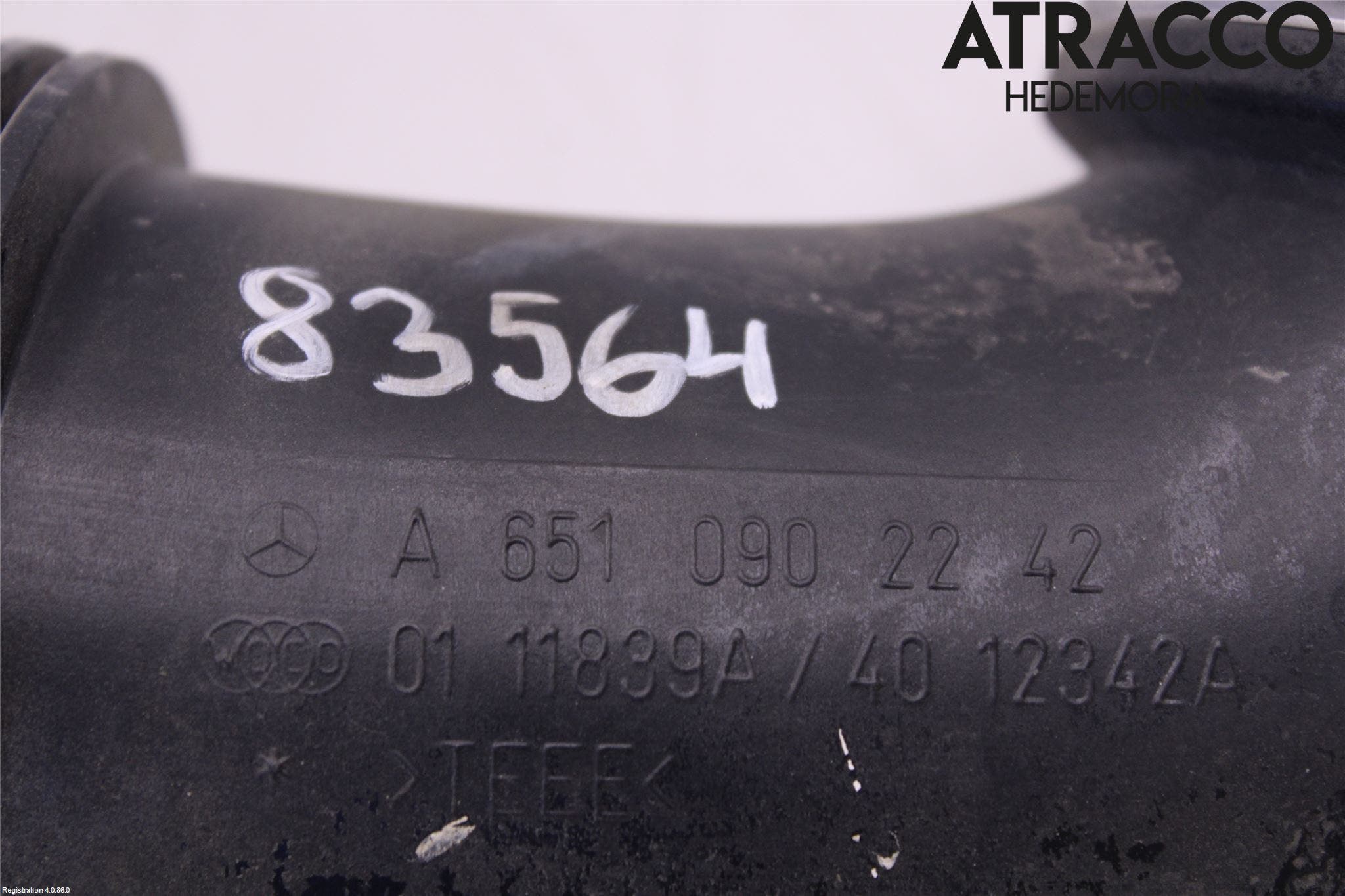 Mercedes-Benz MB A-KLASS (W176) 13-18 Injgummibälg-Slang