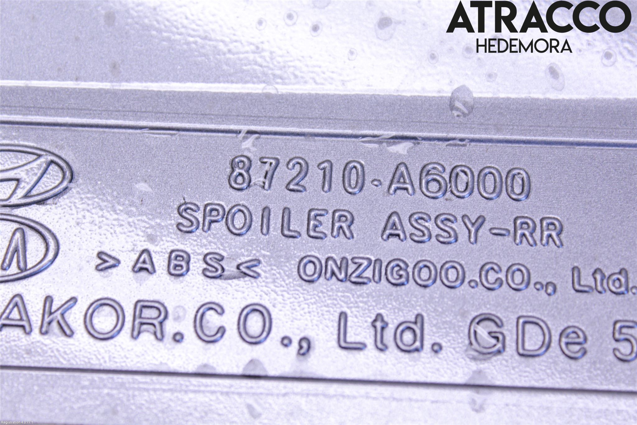 Hyundai i30 FD 07-12 Spoiler Baklucka