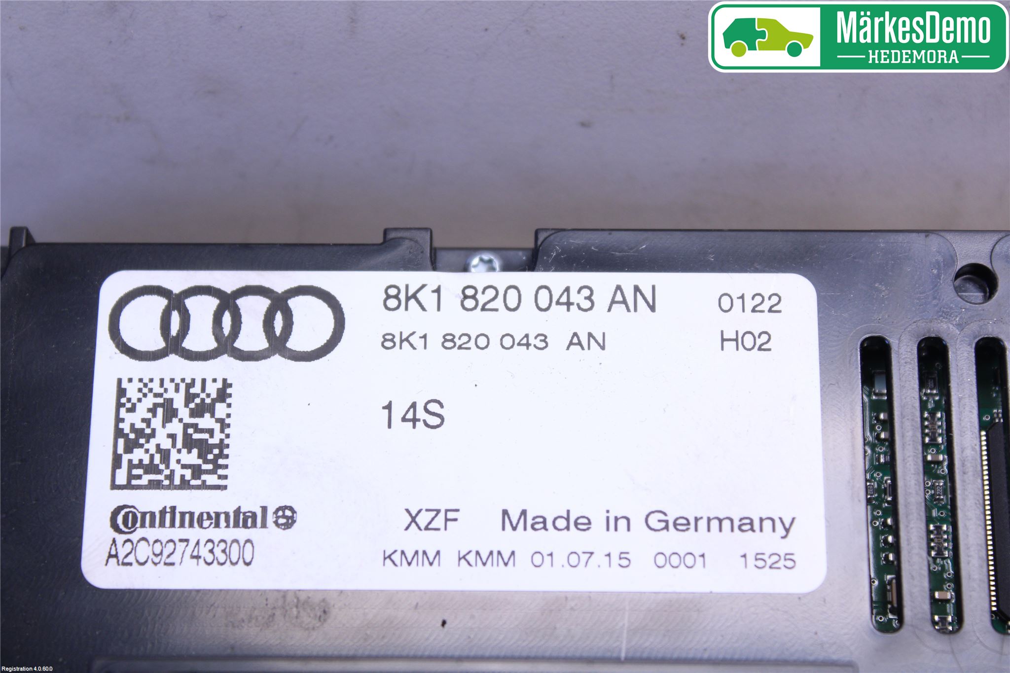 Audi A5 07-16 Ac Styrenhet Ac Manöveren