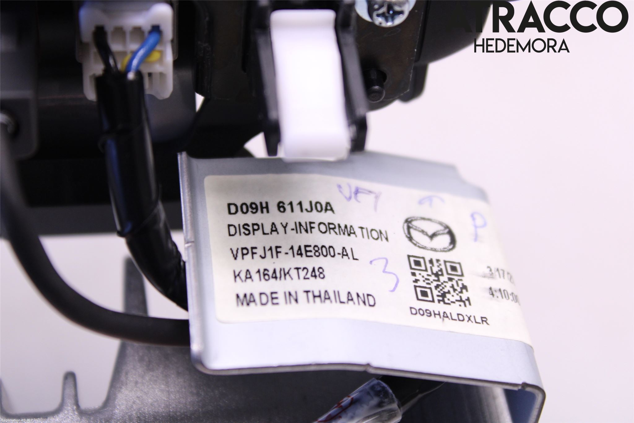 Mazda CX-3 Multifunktionsdisplay