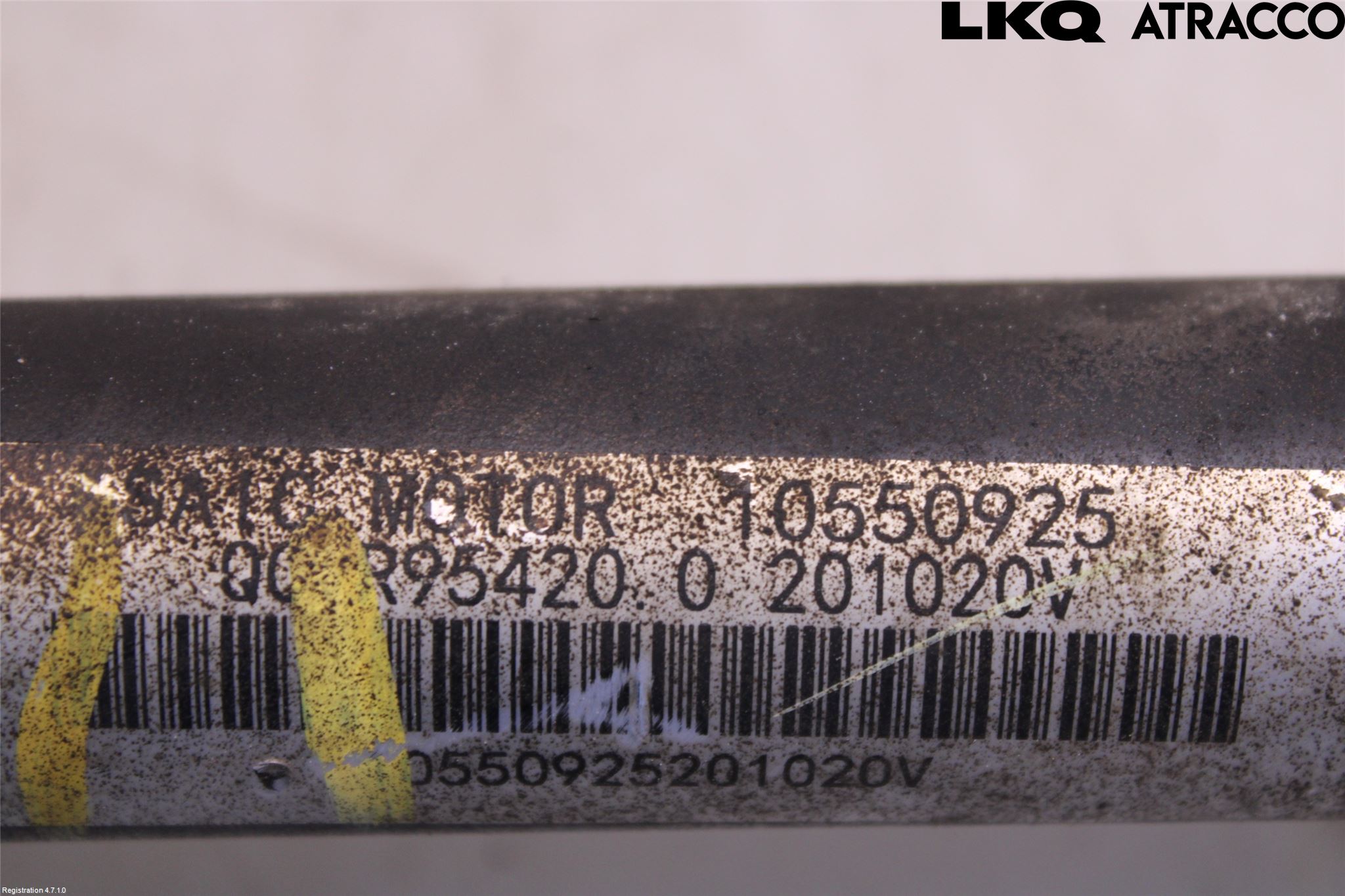 MG ZS EV 20- Drivaxel Fram Vänster