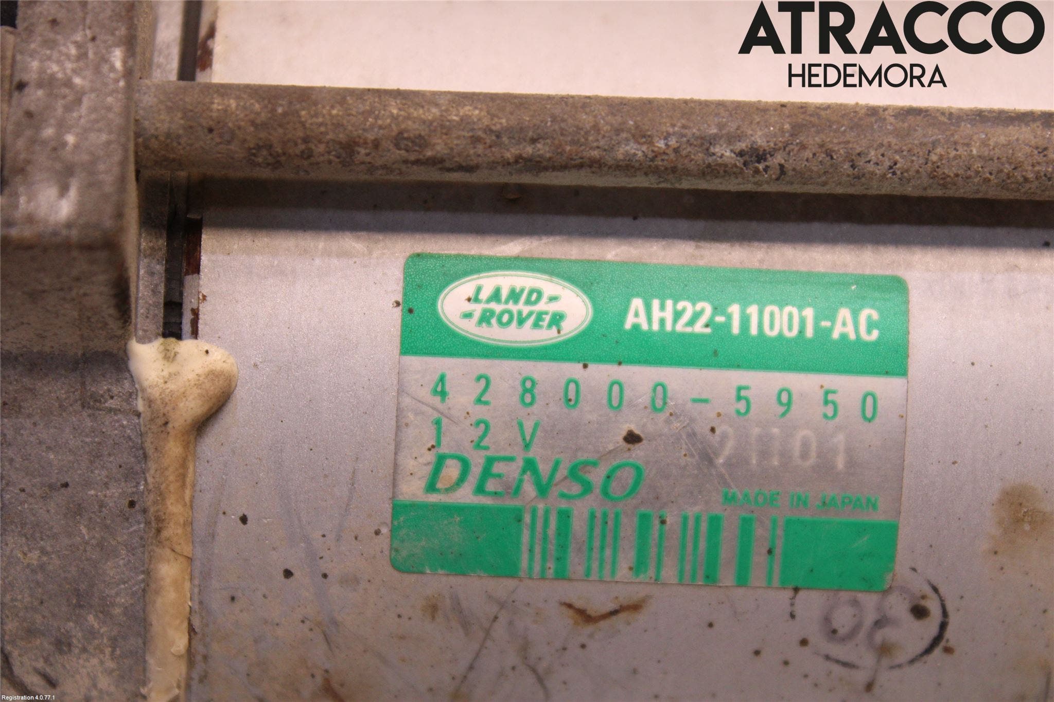 Landrover LAND ROVER DISCOVERY 4 10-16 Startmotor Diesel