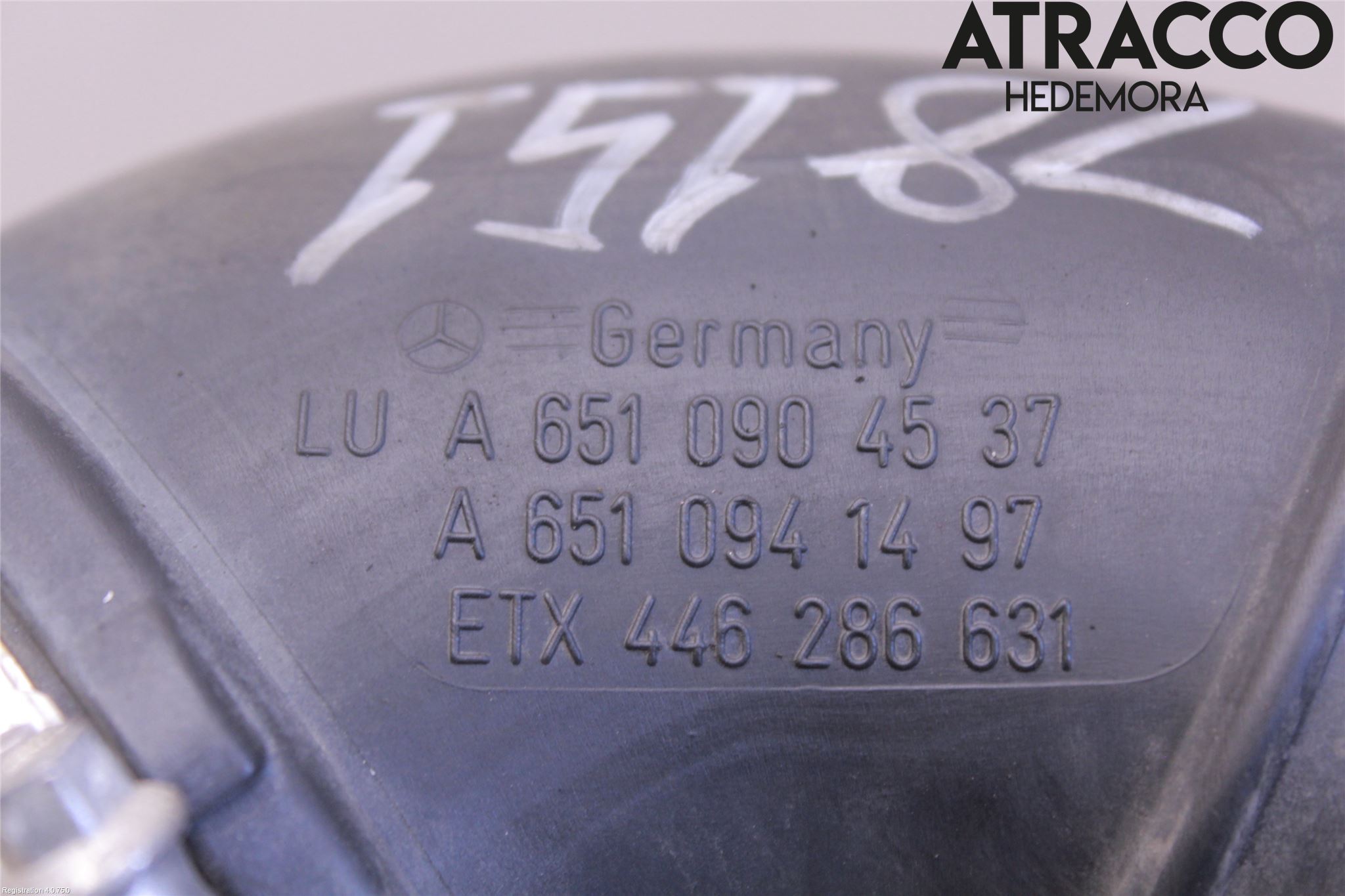 Mercedes-Benz MB GLK-KLASS (X204) 08-16 Injgummibälg-Slang