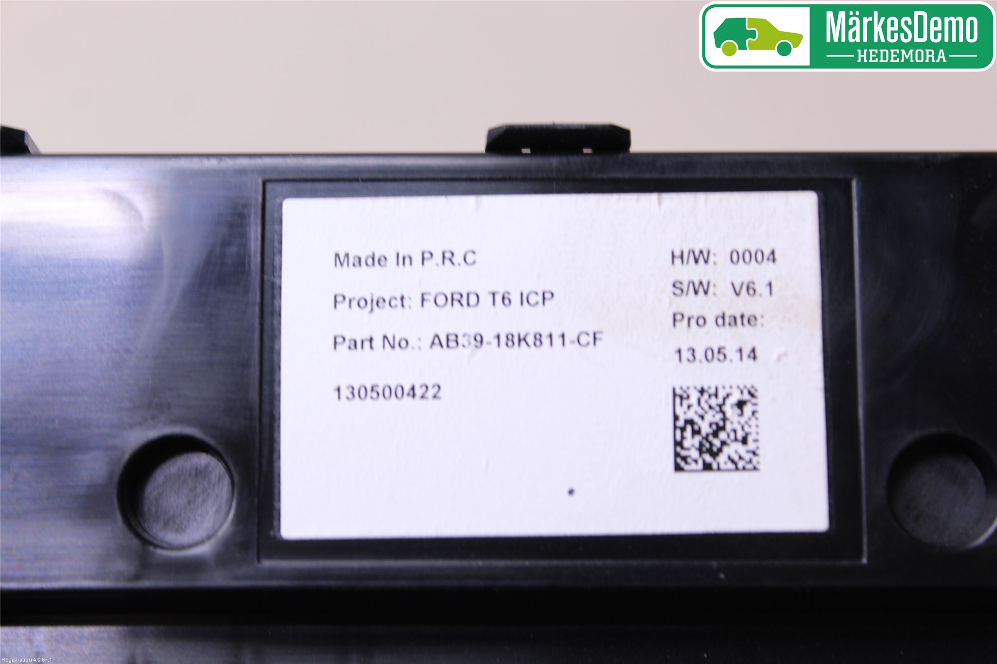 Ford RANGER EU 12-23 Cd Radio - Multimediapanel