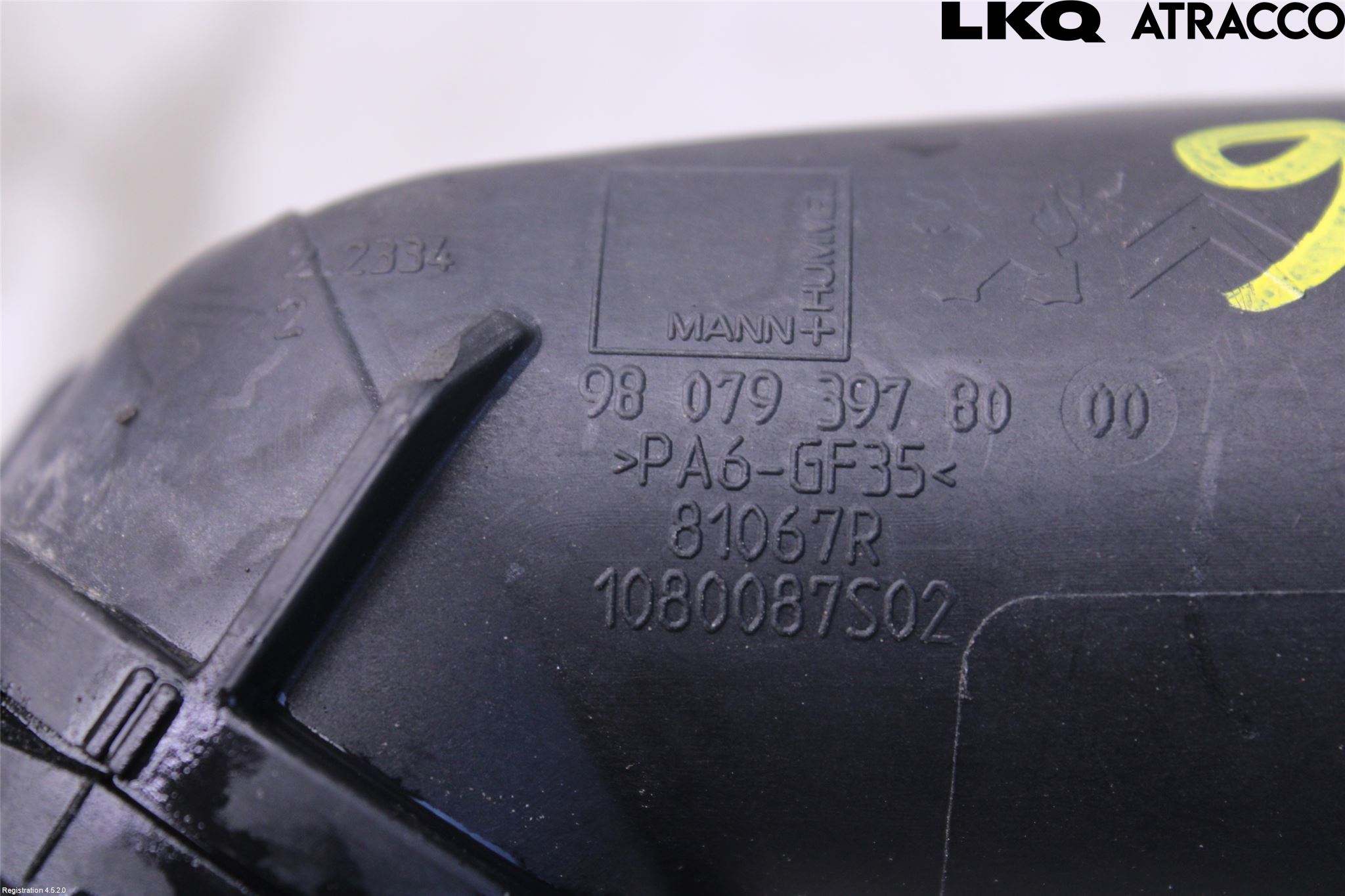 Citroen C4 II 11-18 Laddluft-Intercoolerrör