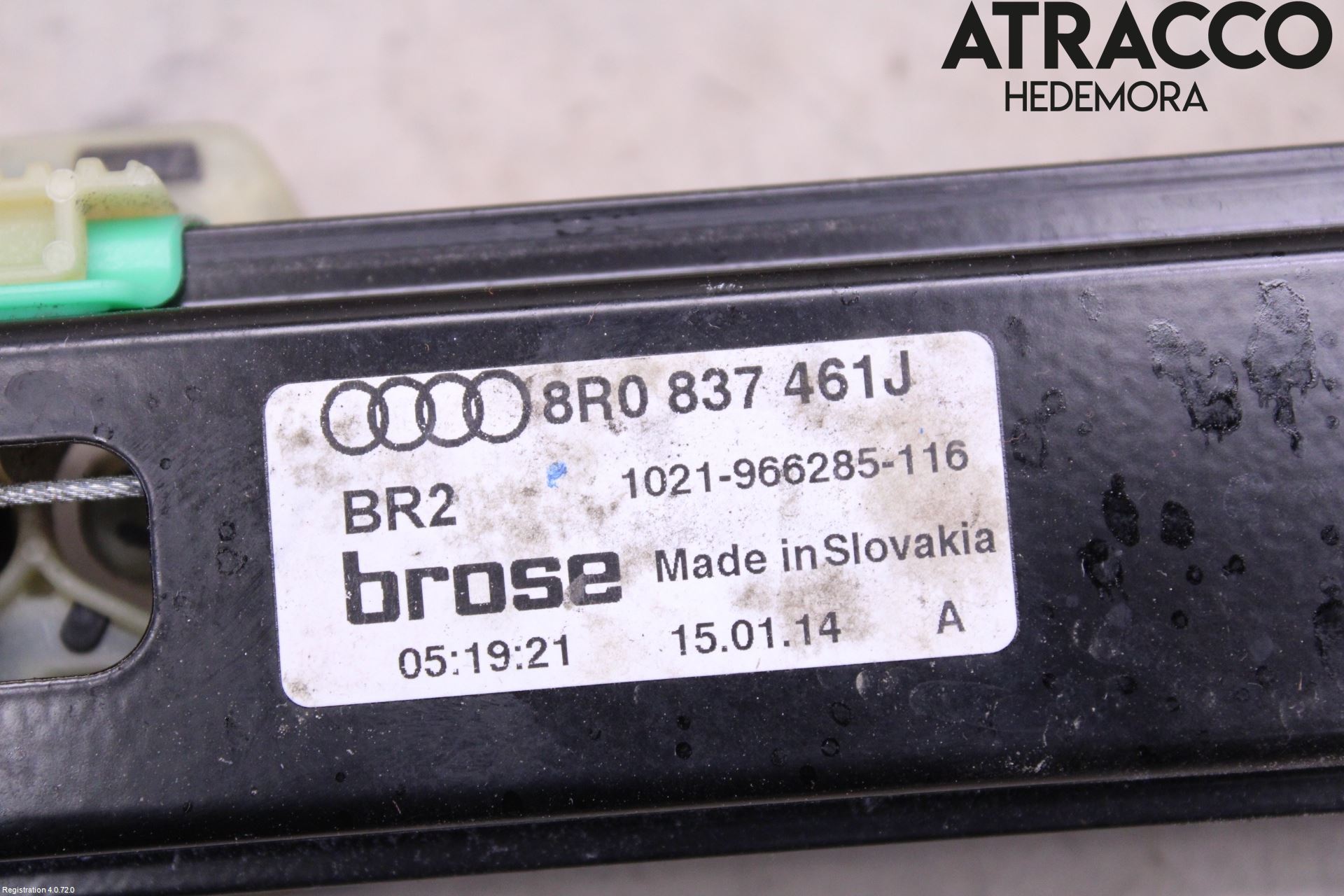 Audi Q5 09-16 Fönsterhiss El Kompl