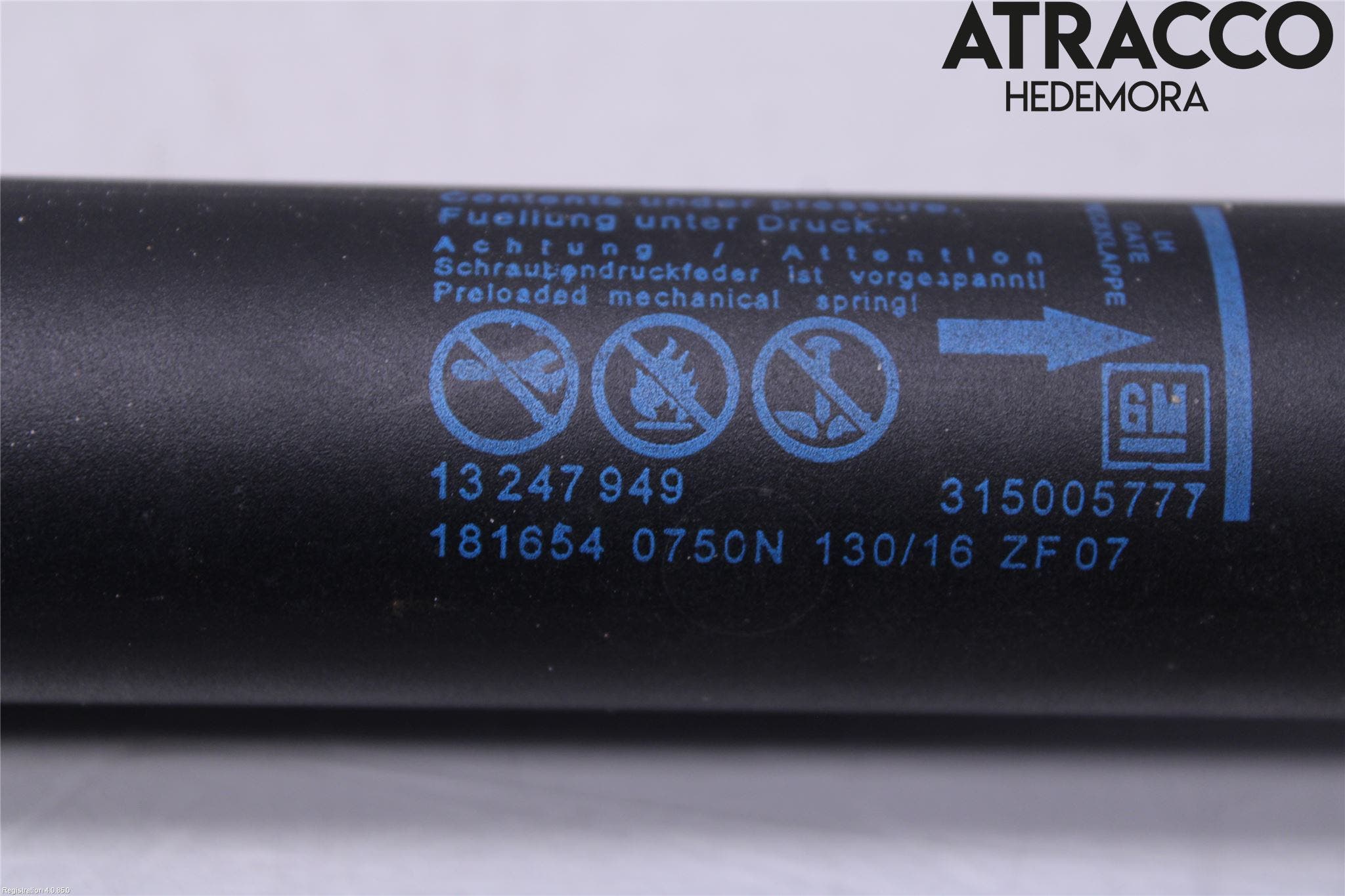 Opel INSIGNIA 09-16 Gasfjäder Baklucka