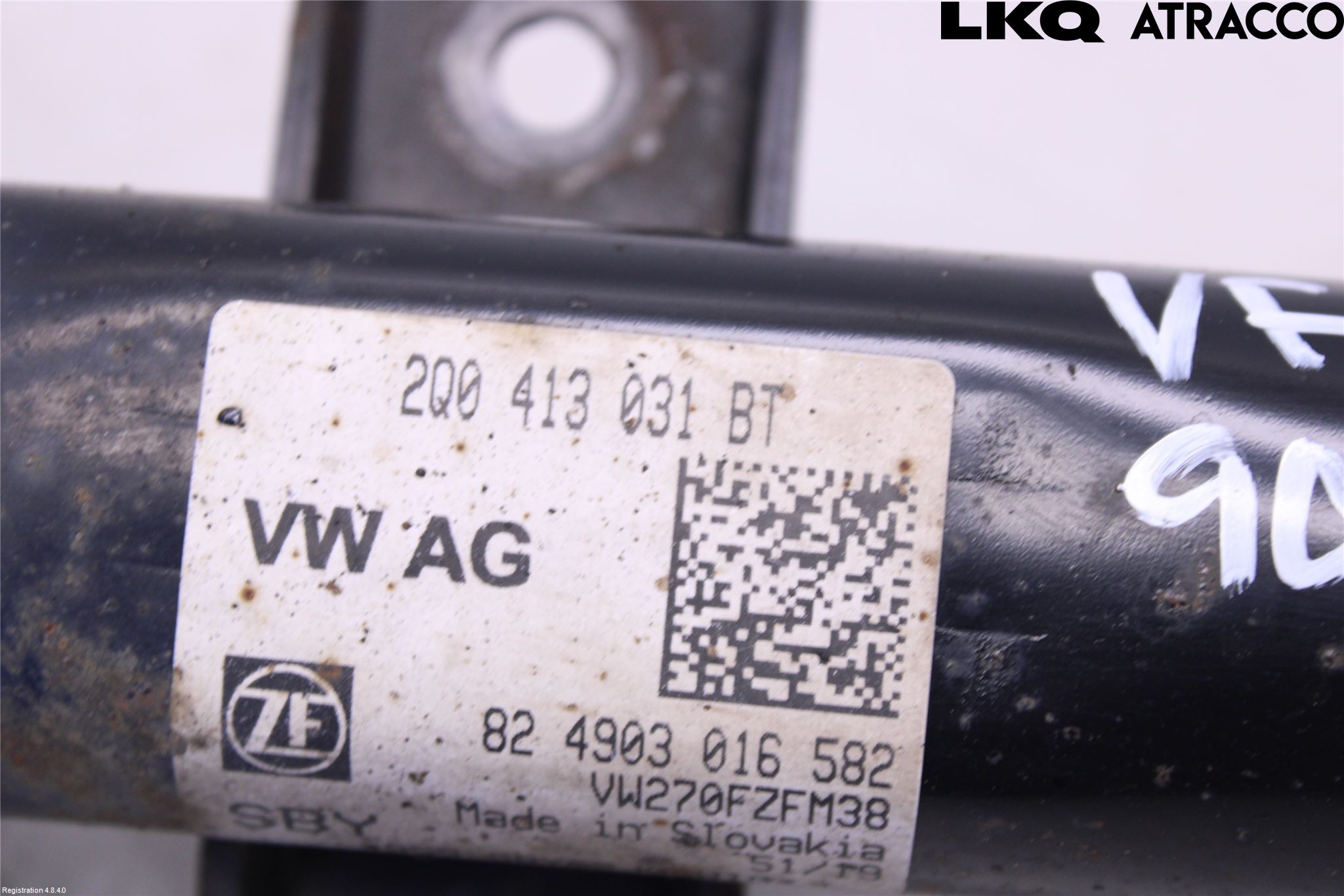 Volkswagen VW POLO VI 18->> Fjäderben Fram Vänster