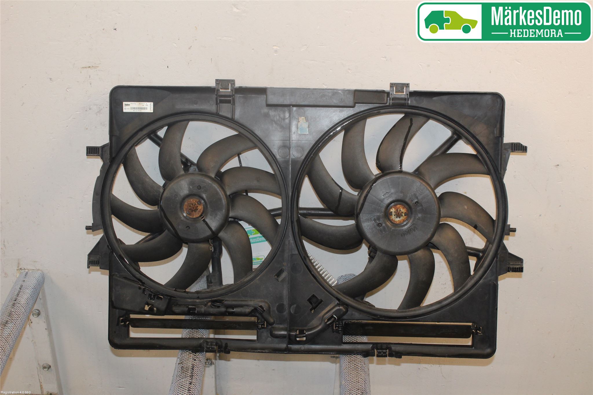 Audi A4/S4 08-11 Kylfläkt El