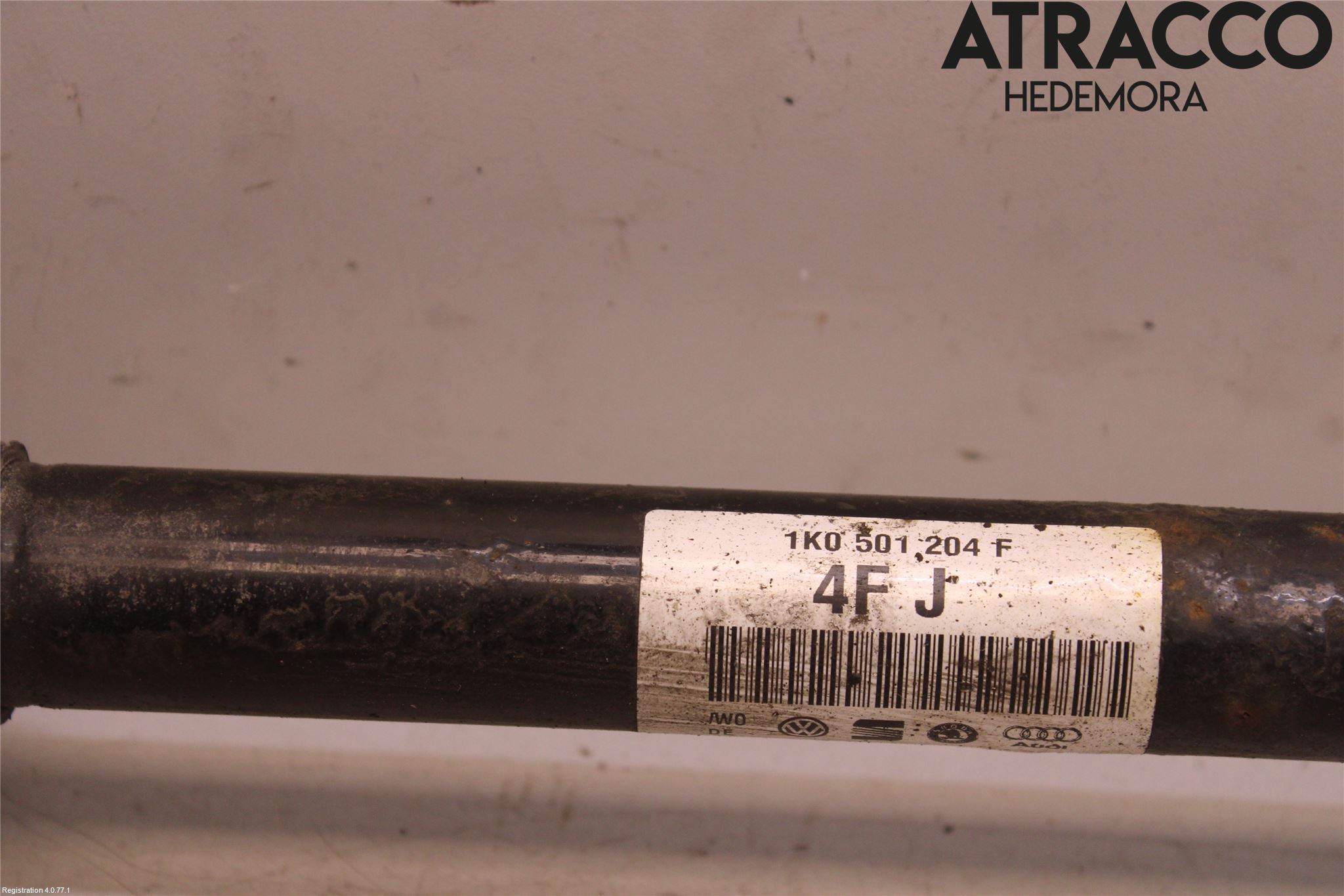 Audi Q3 8U 12-18 Drivaxel Bak Höger