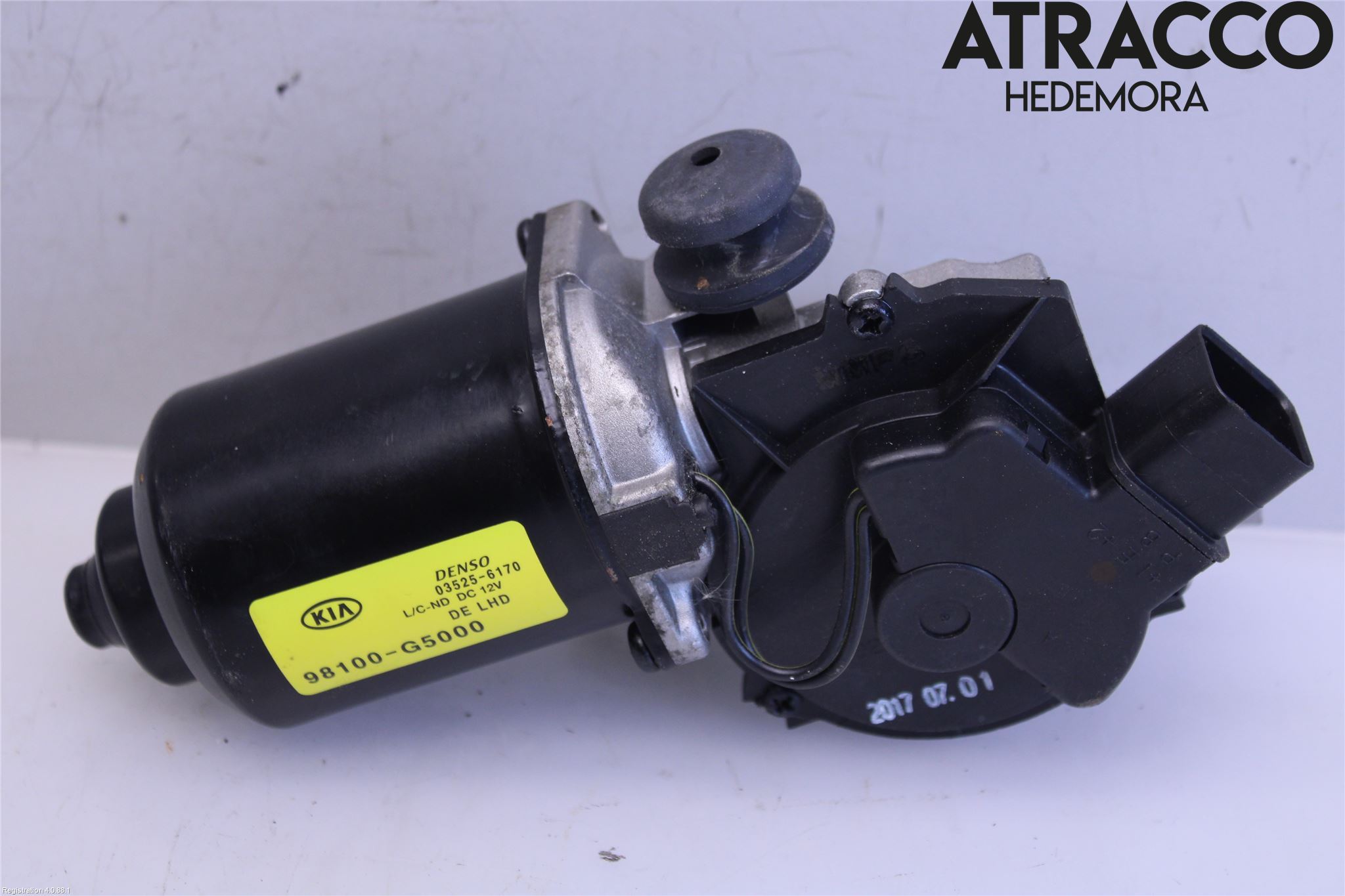 Kia NIRO (DE) 17-22 Torkarmotor Vindruta