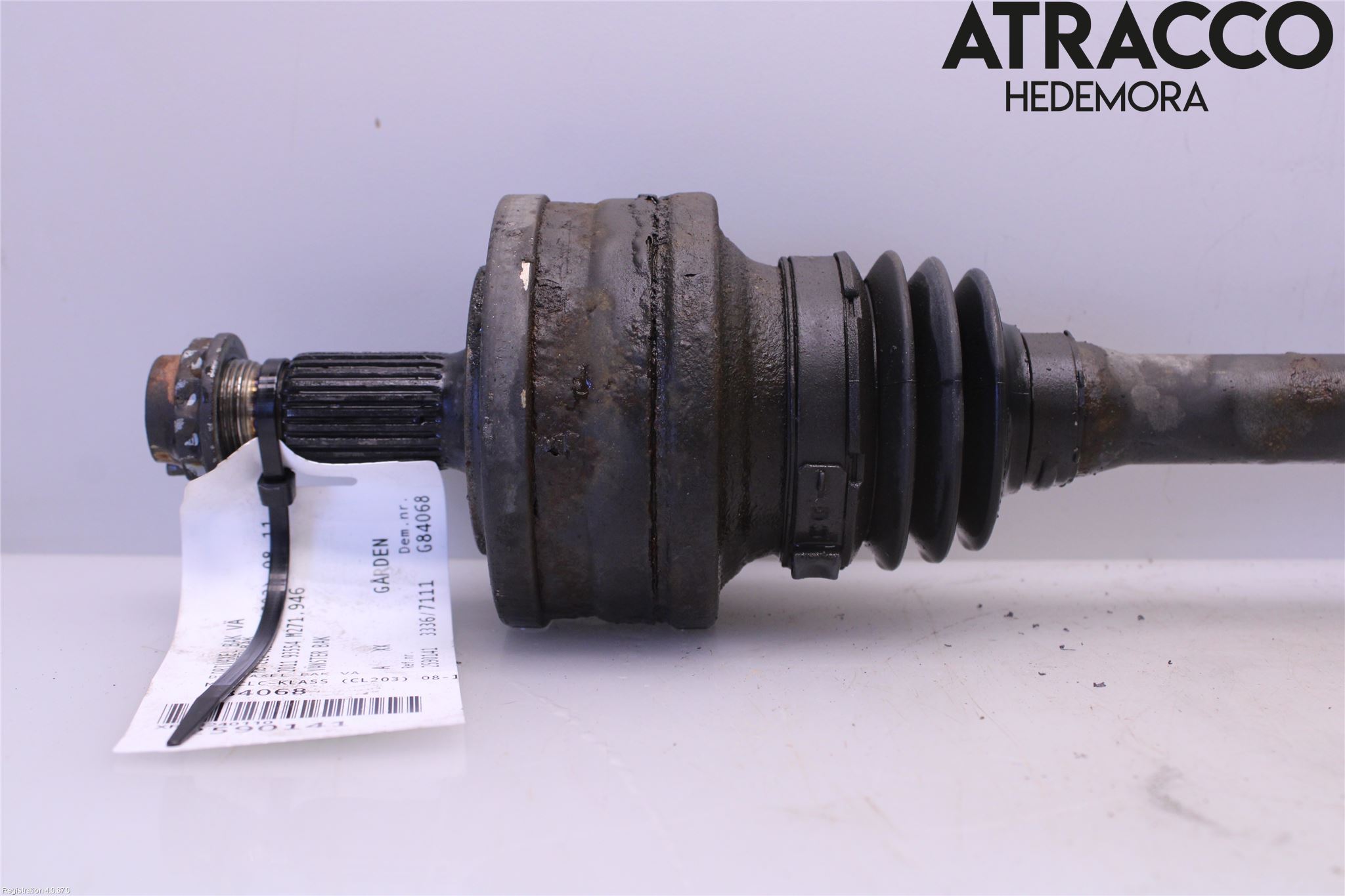 Mercedes-Benz MB CLC-KLASS (CL203) 08-11 Drivaxel Bak Vänster