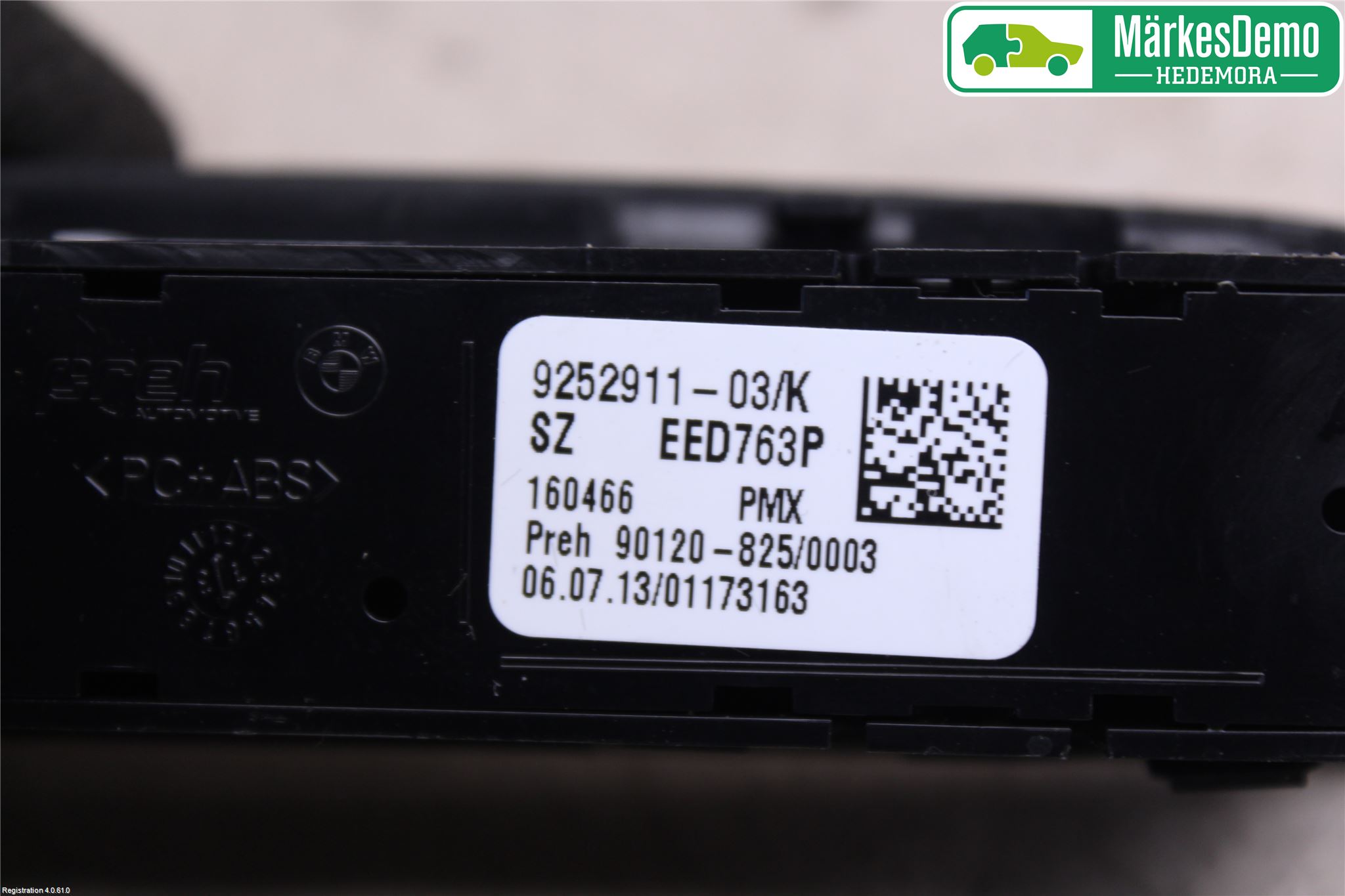 BMW 3 F30/F31/F80 12-19 Strömställare Multifunktion