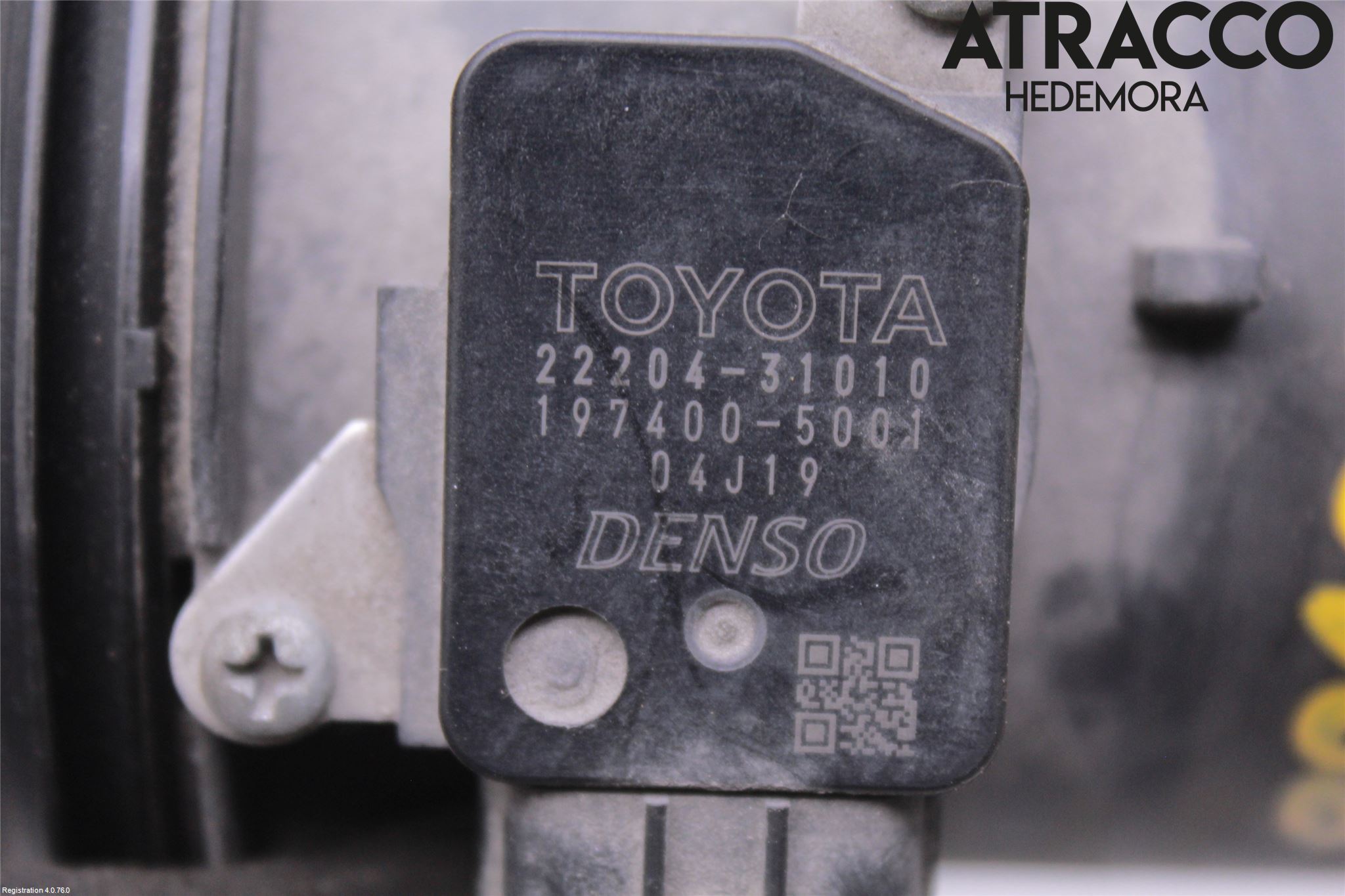 Toyota AURIS 07-09 Injluftmassamätare