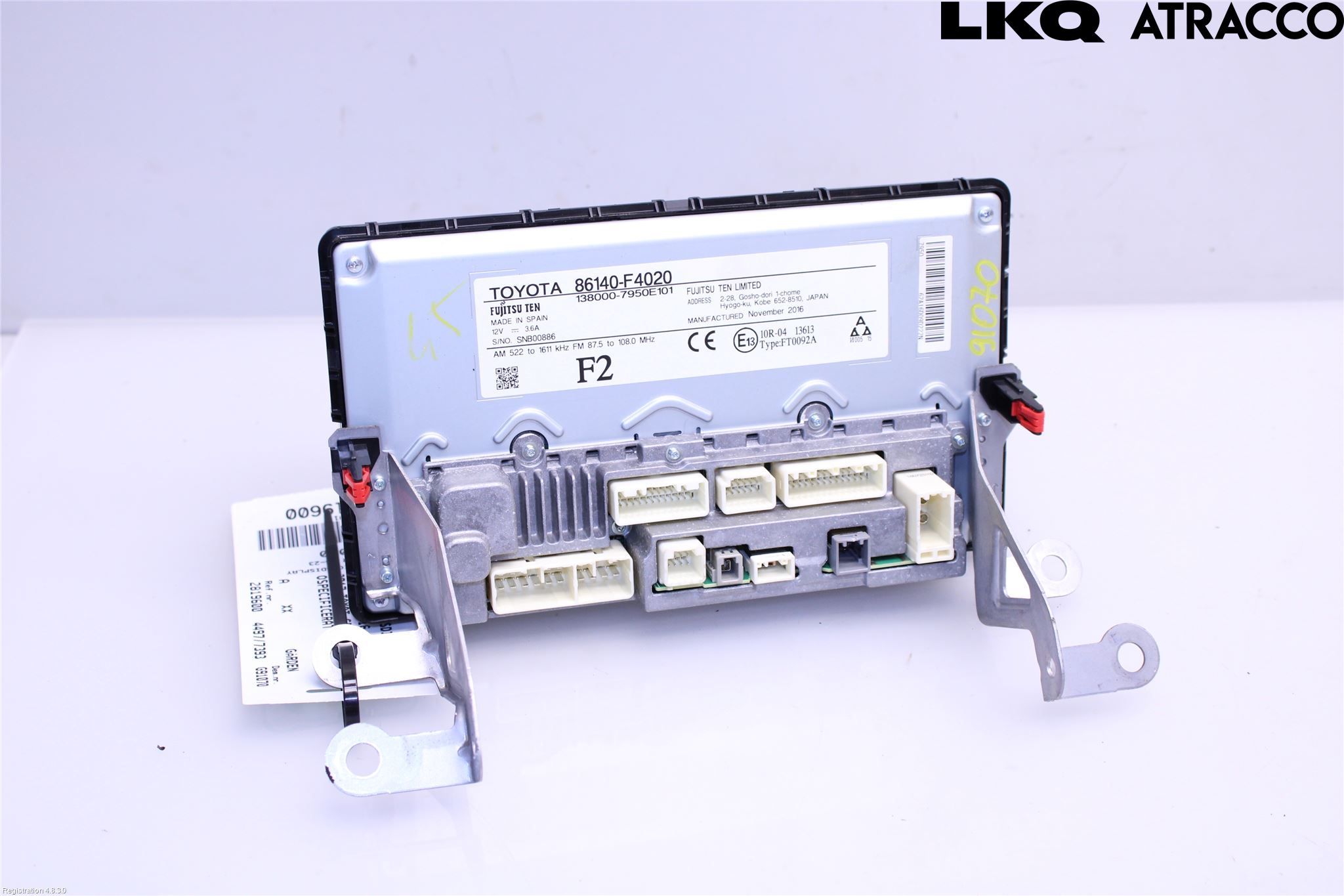 Toyota C-HR 16-23 Multifunktionsdisplay