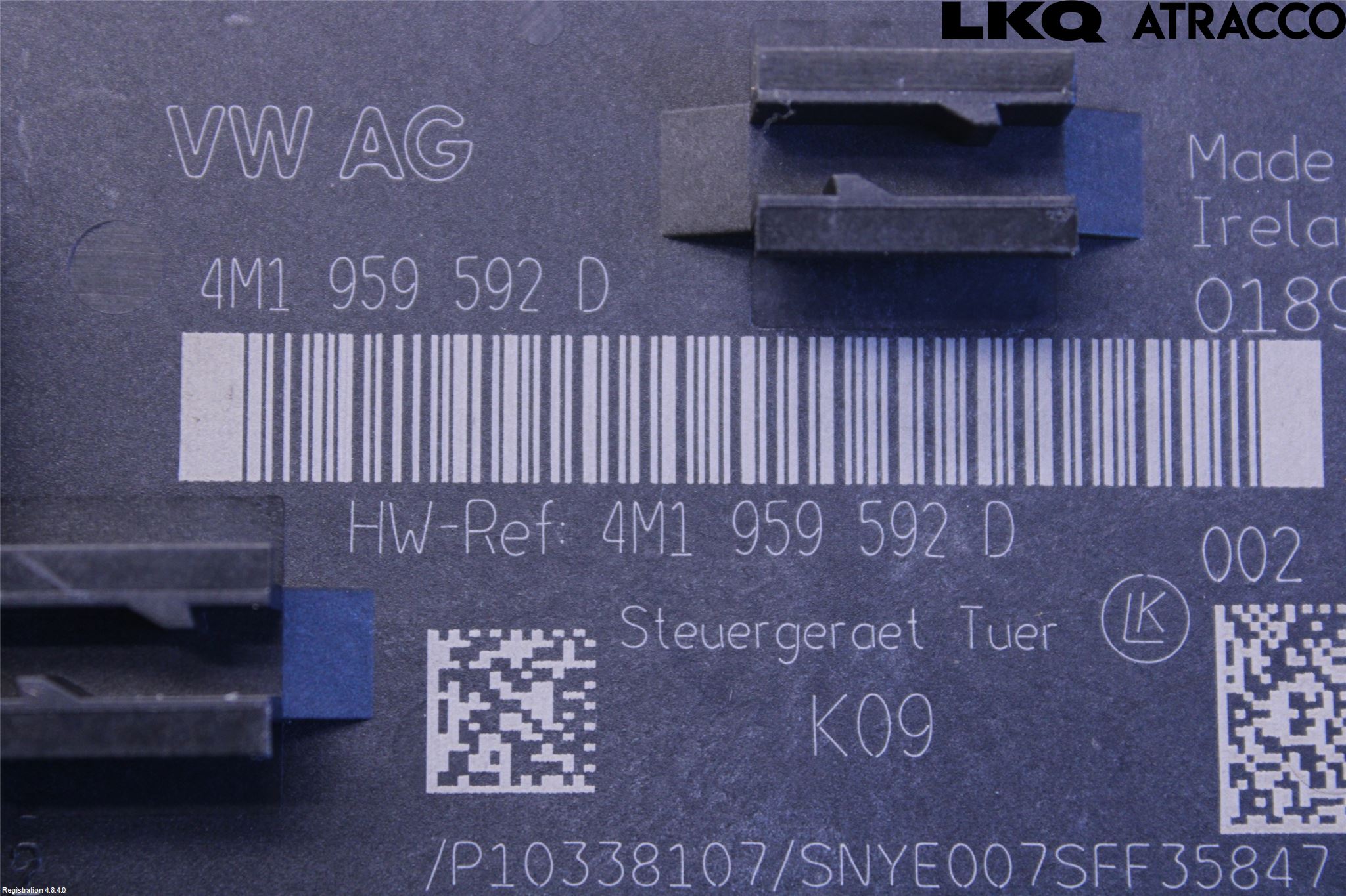 Audi A6 F2/C8 19- Styrenhet Dörr