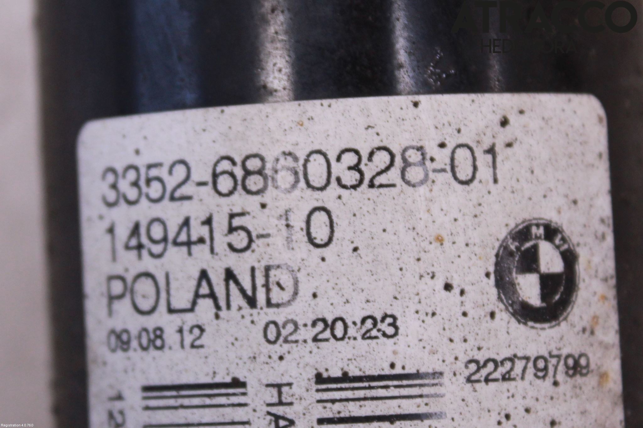 BMW 1 F20/F21 11-19 Stötdämpare Bak