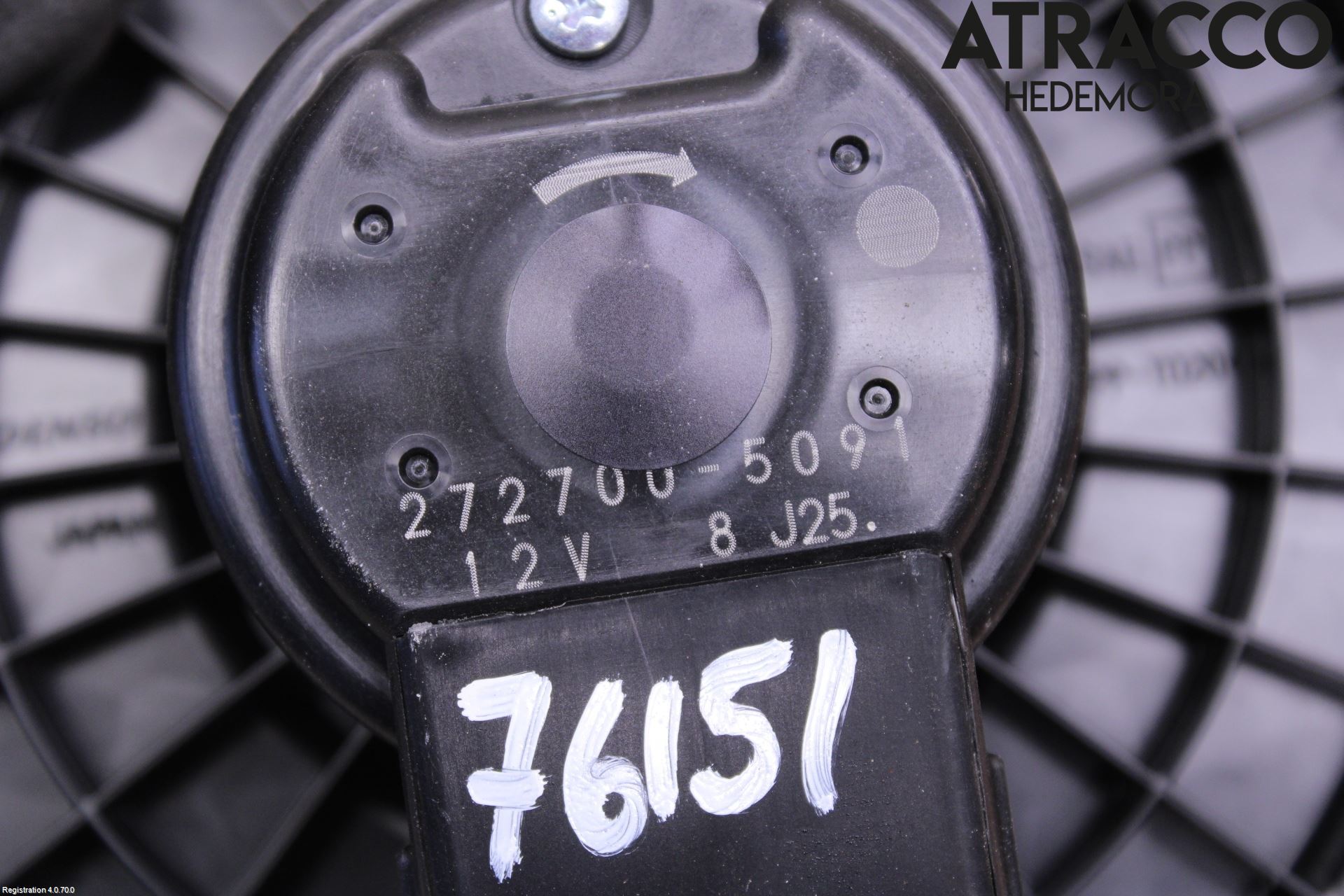 Lexus RX XU30 03-09 Ac Värmefläkt