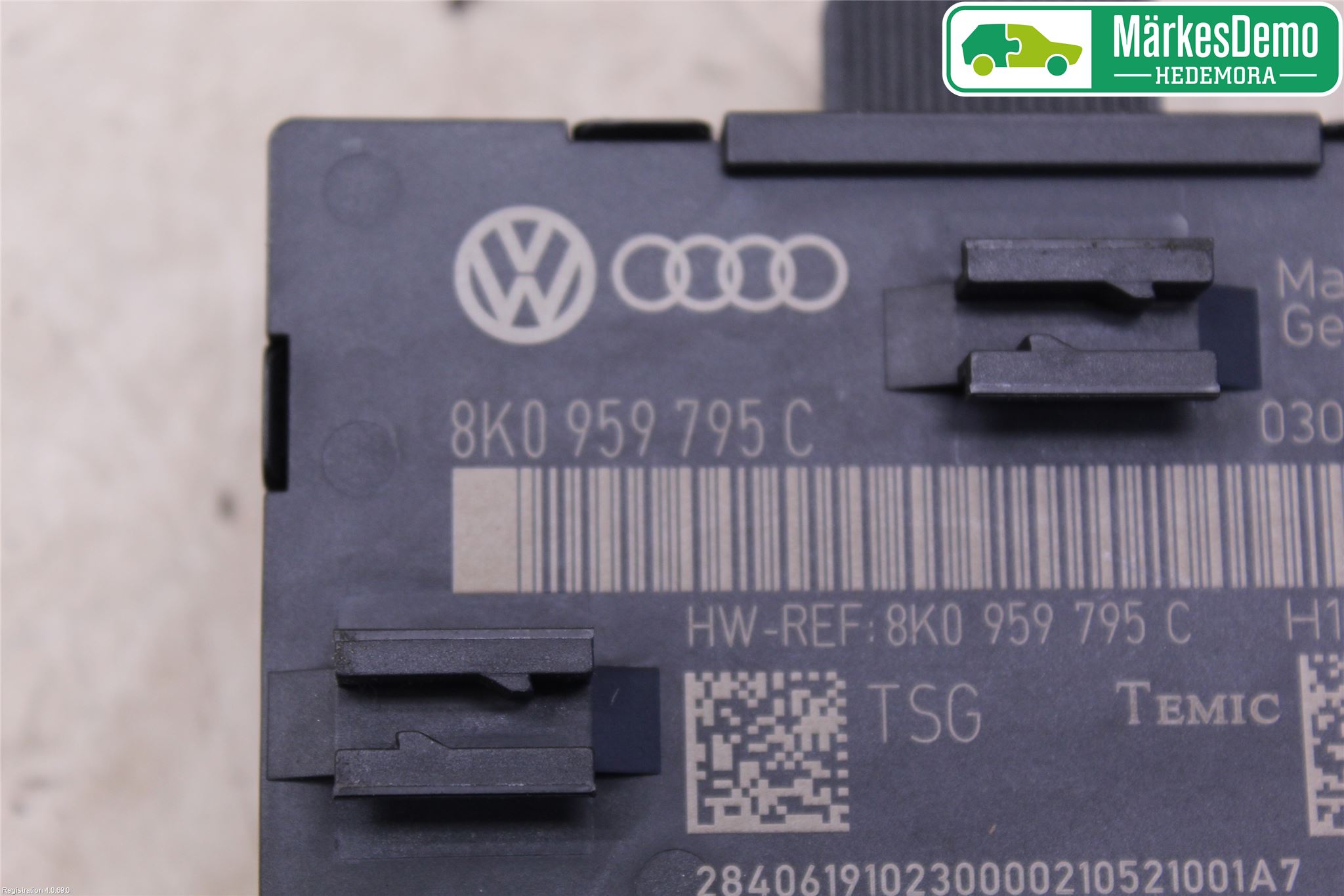 Audi A4/S4 08-11 Styrenhet Dörr