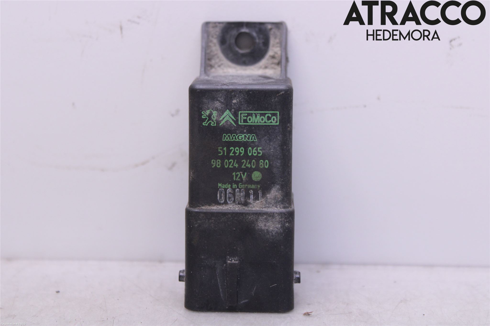 Citroen C3 10-17 Relä Glödning Diesel